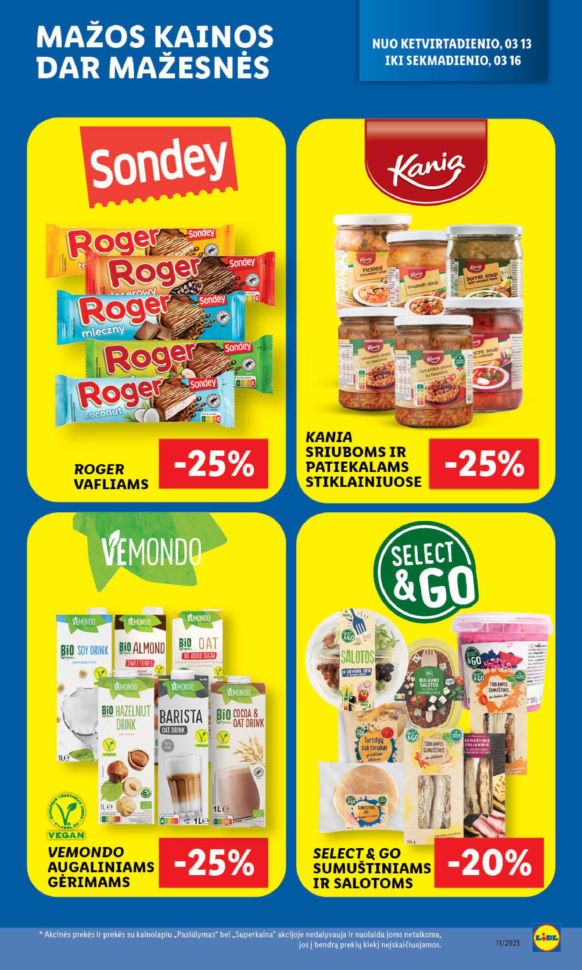 Naujausias LIDL kaininis katalogas 2025.03.10 - 2025.03.16