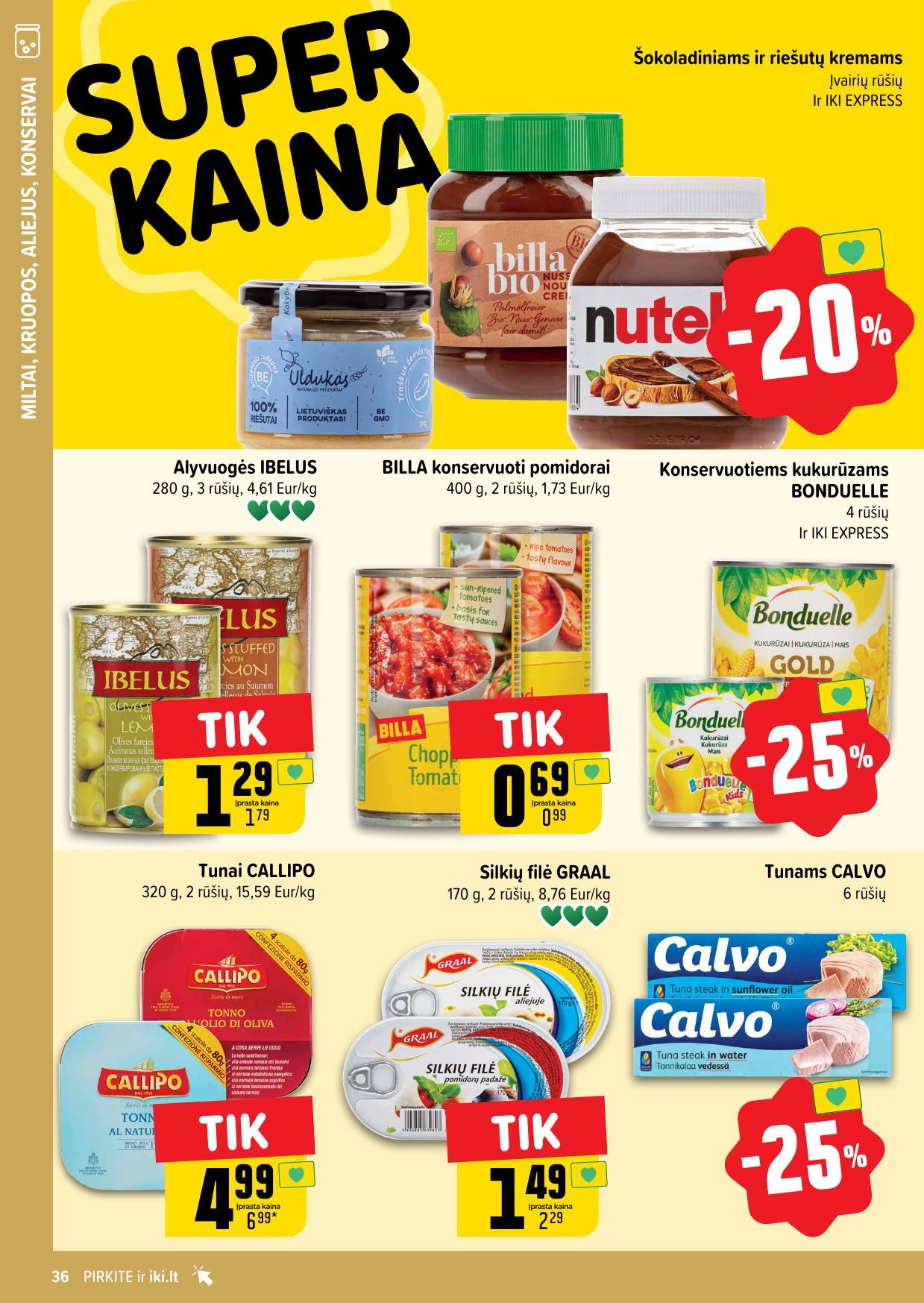 Naujausias IKI kaininis katalogas 2024.08.05 - 2024.08.11