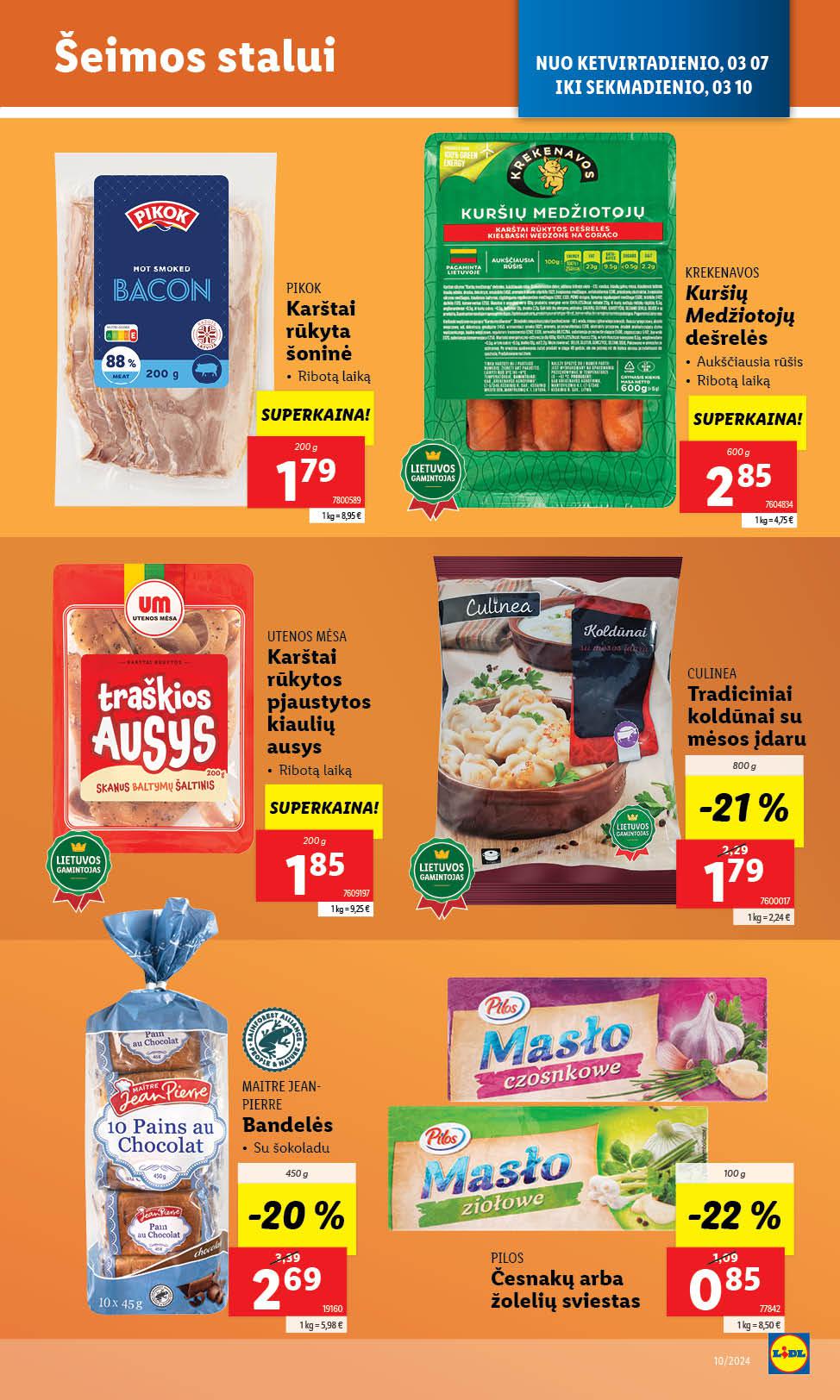 Naujausias LIDL kaininis katalogas 2024.03.04 - 2024.03.10