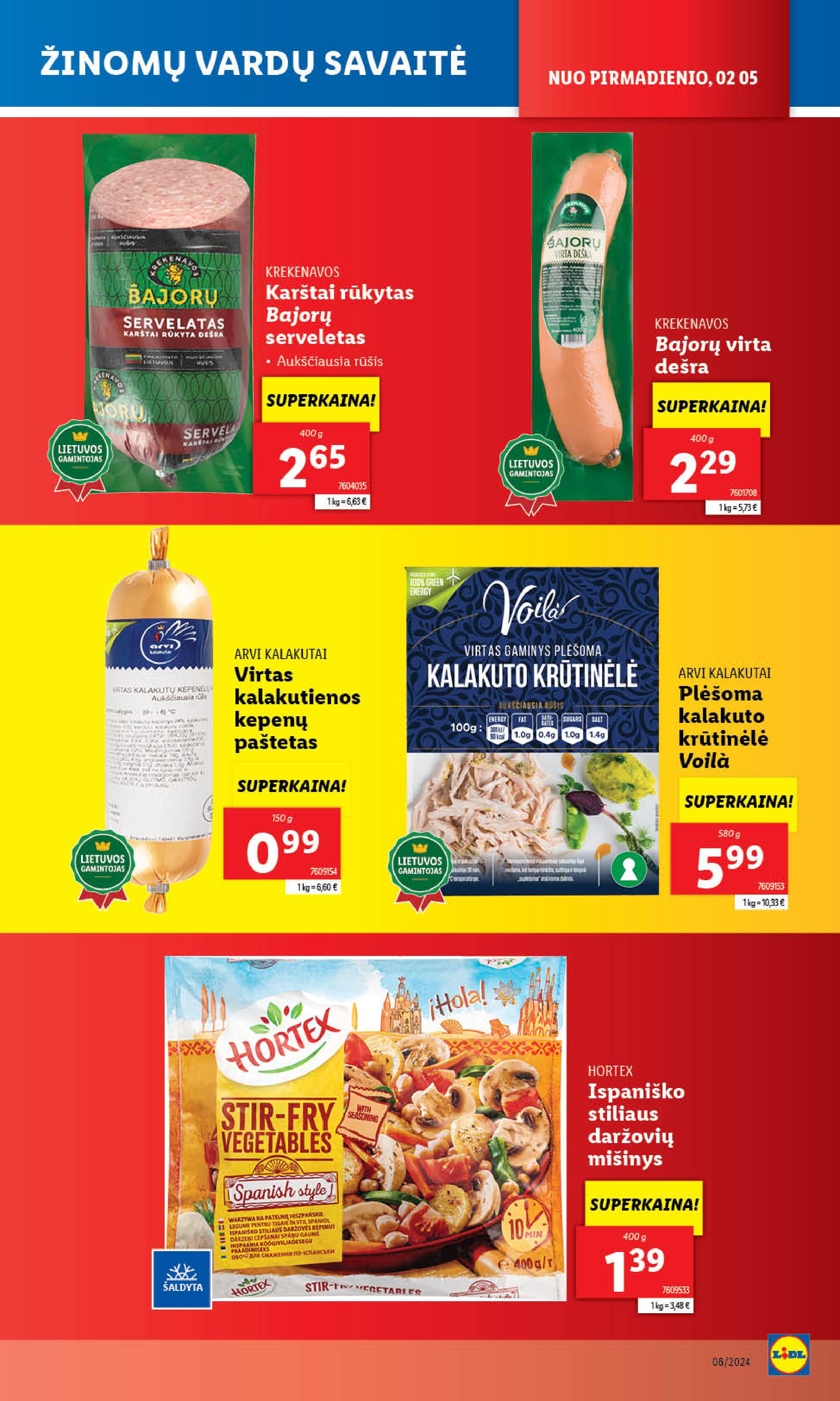 Naujausias LIDL kaininis katalogas 2024.02.05 - 2024.02.11