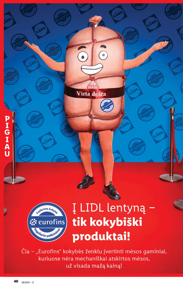 Naujausias LIDL kaininis katalogas 2023.02.06 - 2023.02.12