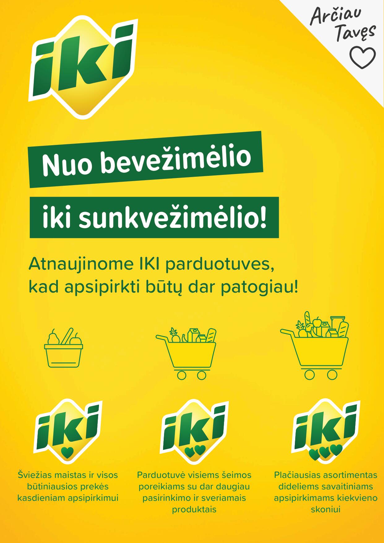 Naujausias IKI kaininis katalogas 2023.07.10 - 2023.07.16