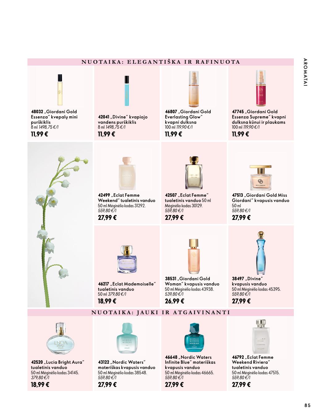 Naujas ORIFLAME katalogas galioja 2026.10.07 - 2026.11.17