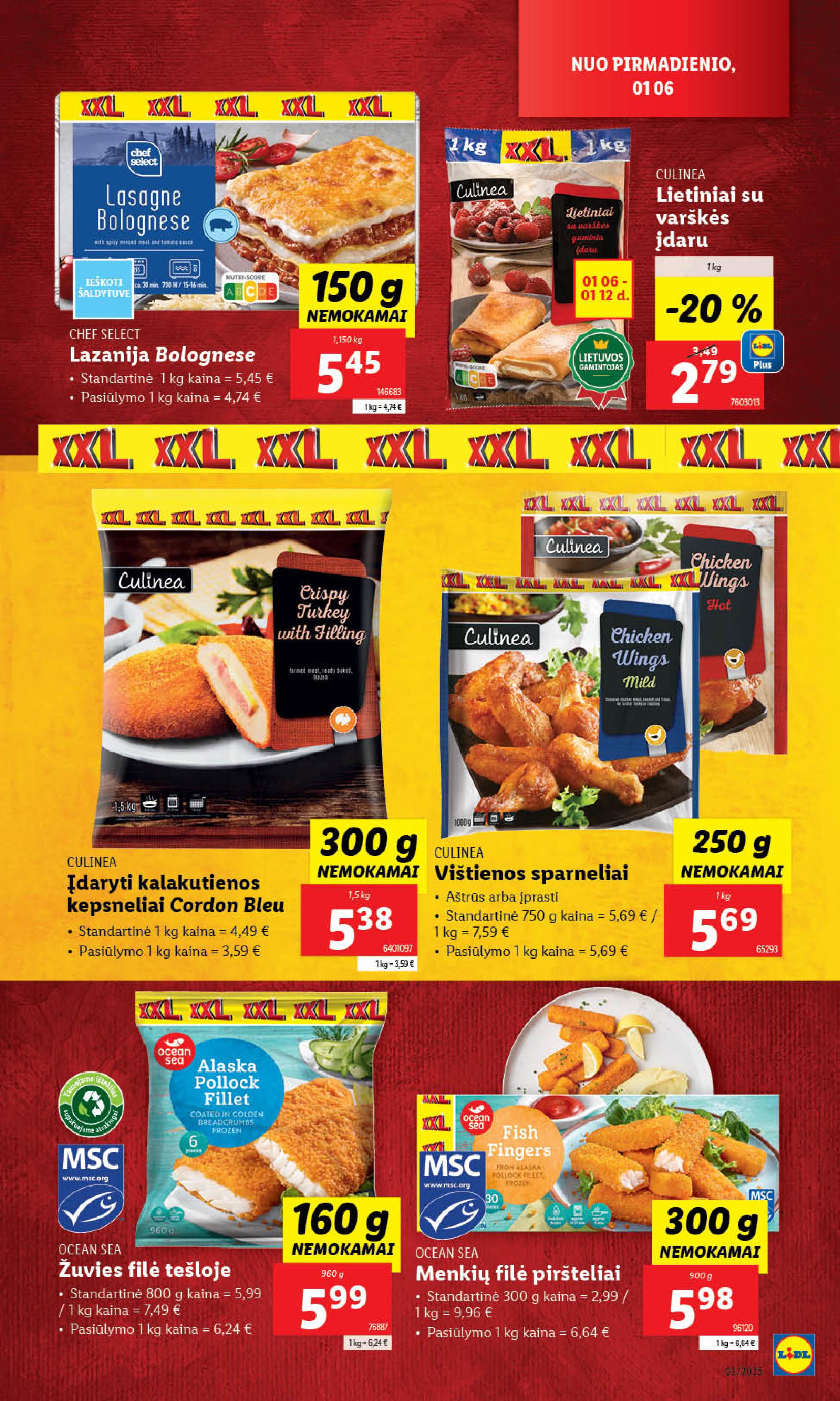 Naujausias LIDL kaininis katalogas 2025.01.06 - 2025.01.12