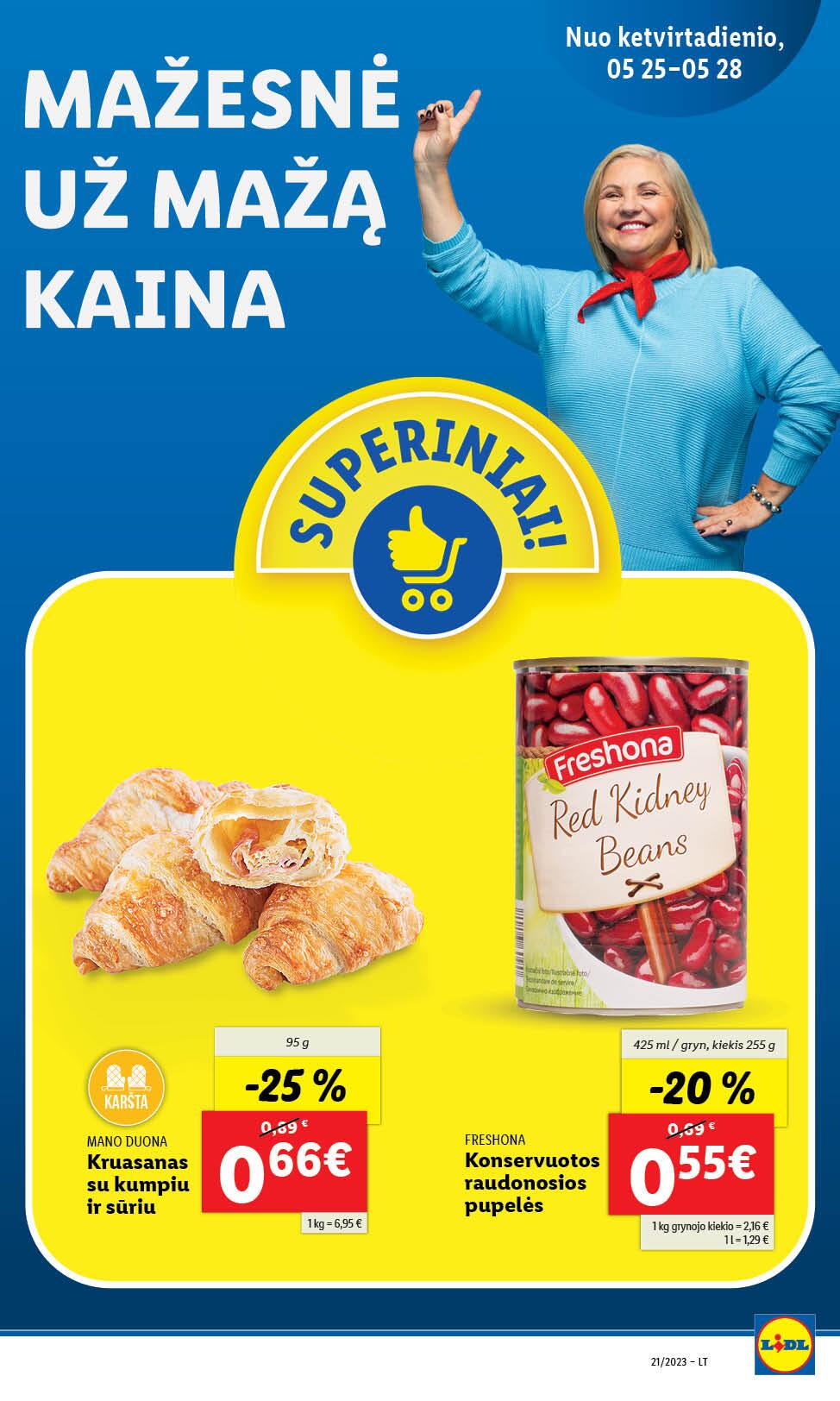 Naujausias LIDL kaininis katalogas 2023.05.22 - 2023.05.28
