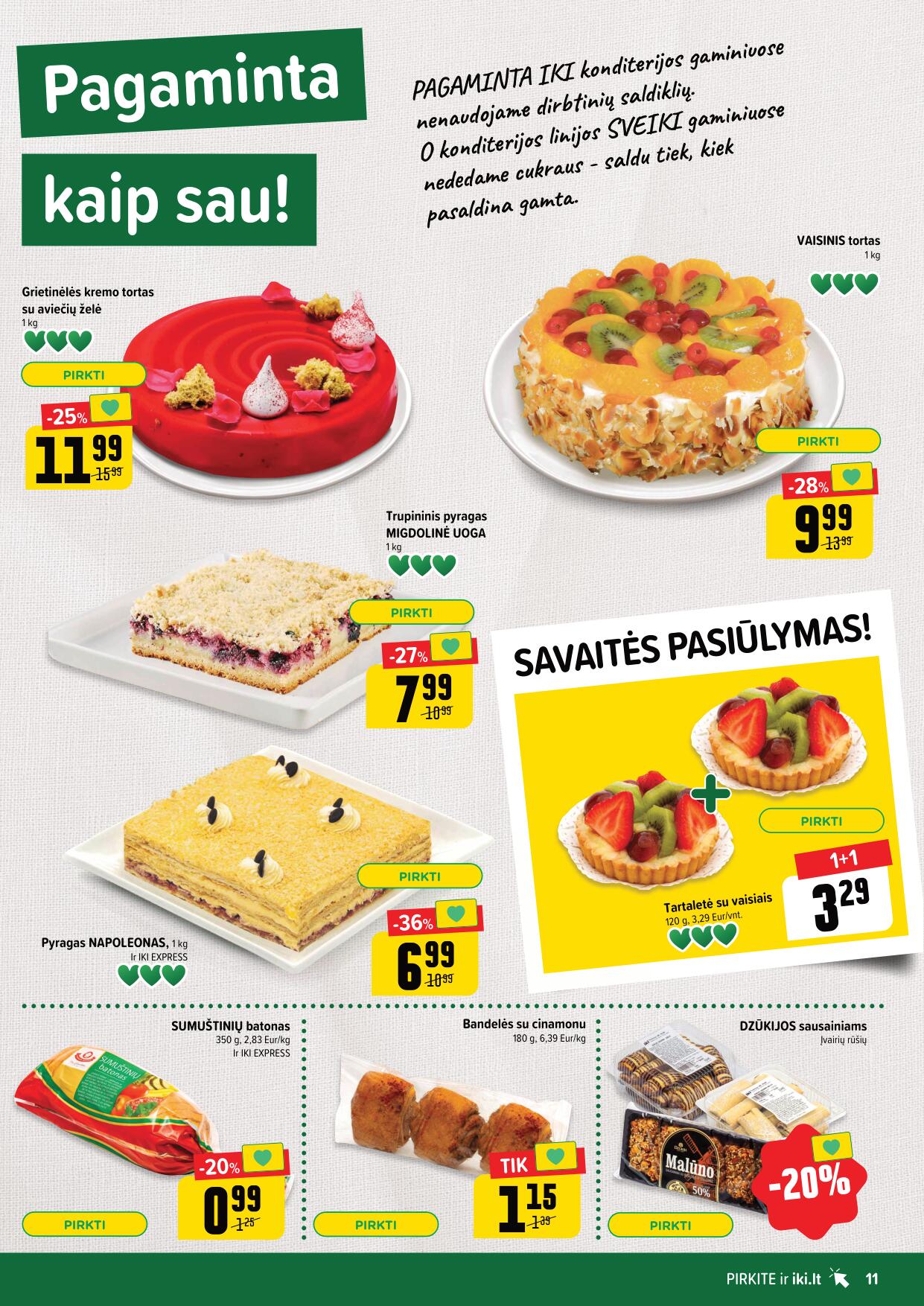 Naujausias IKI kaininis katalogas 2023.09.11 - 2023.09.17