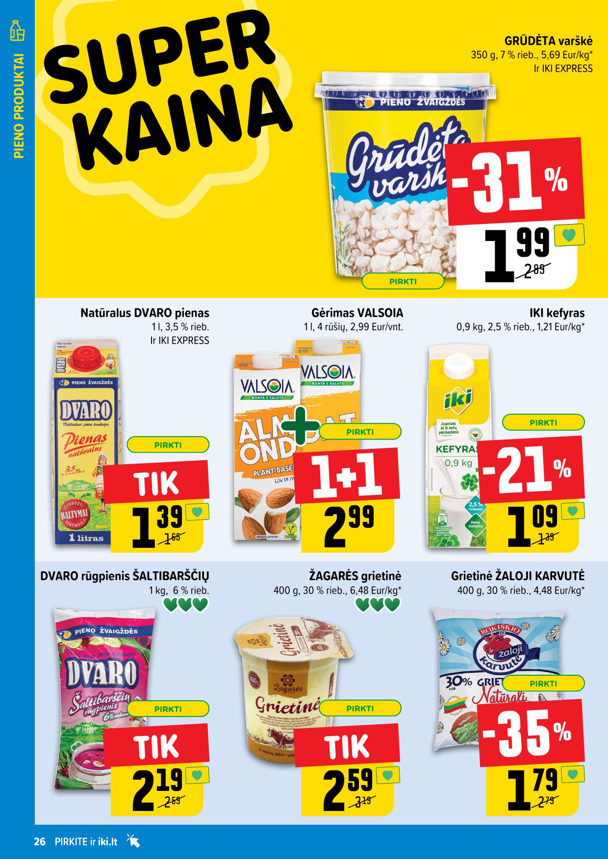 Naujausias IKI kaininis katalogas 2025.01.13 - 2025.01.19