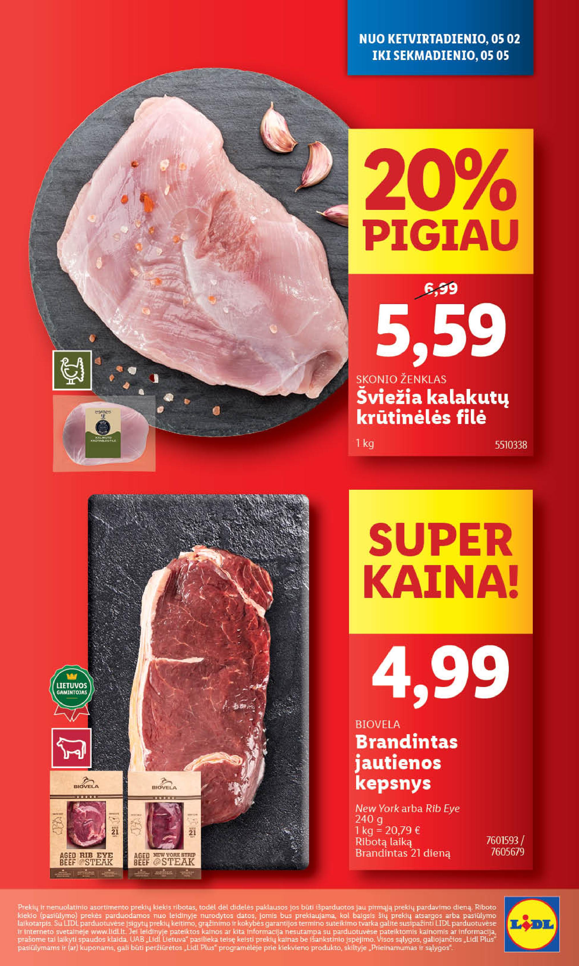 Naujausias LIDL kaininis katalogas 2024.04.29 - 2024.05.05