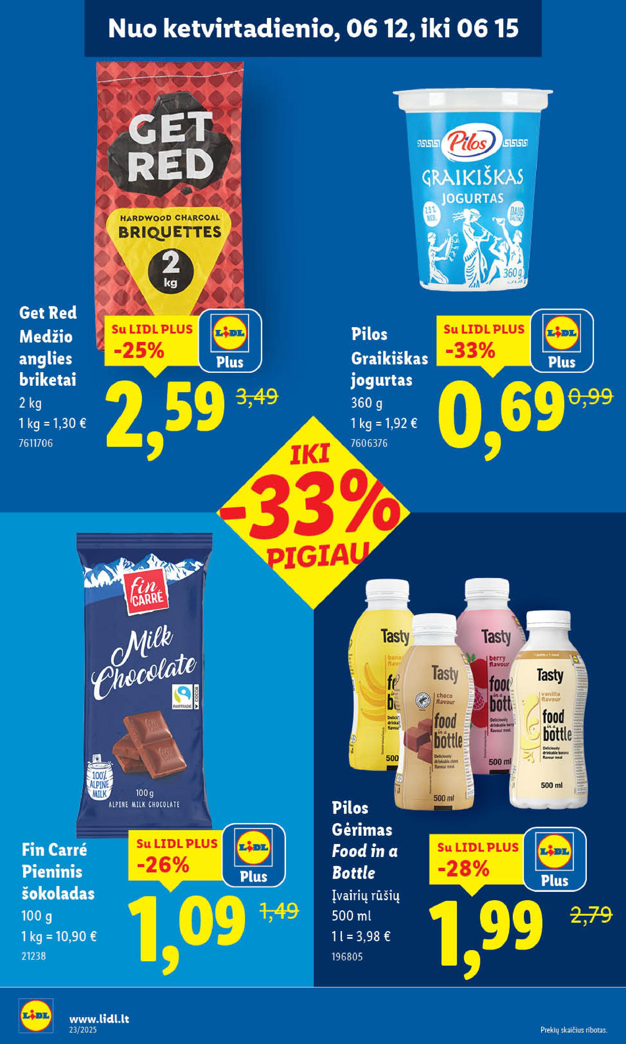 Naujausias LIDL kaininis katalogas 2025.06.09 - 2025.06.15