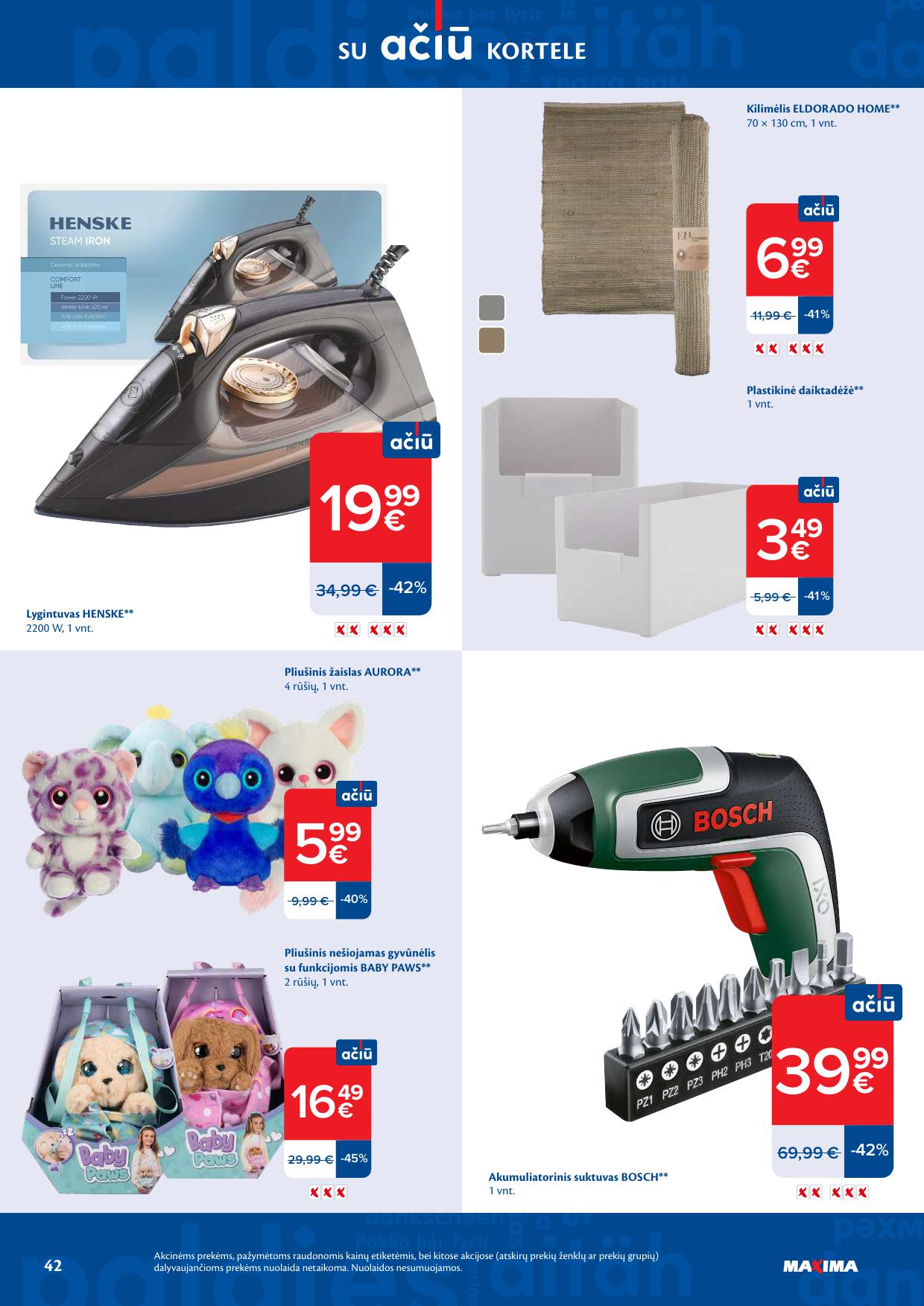 Naujausias MAXIMA kaininis katalogas 2026.04.14 - 2026.04.20