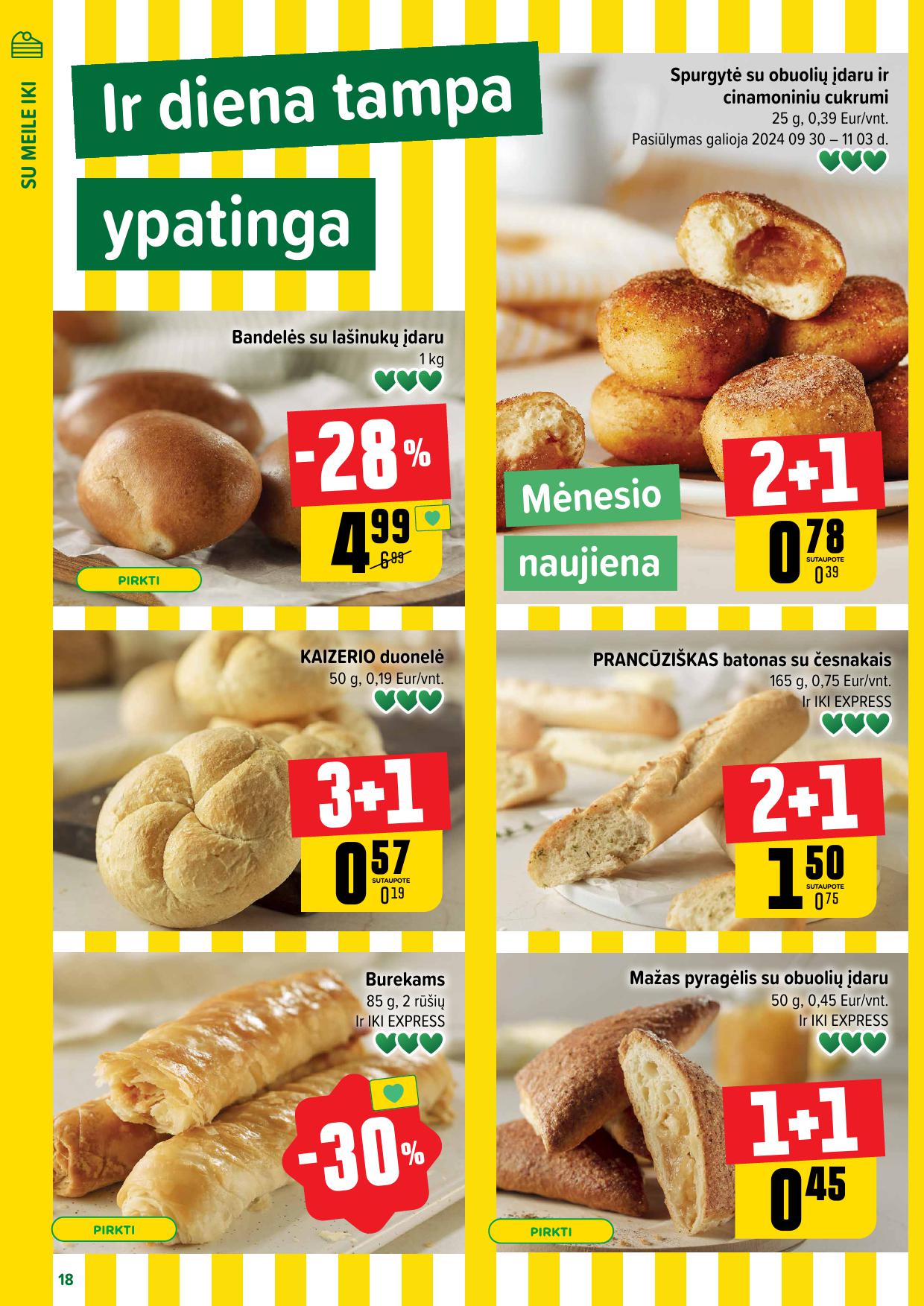 Naujausias IKI kaininis katalogas 2024.09.30 - 2024.10.06