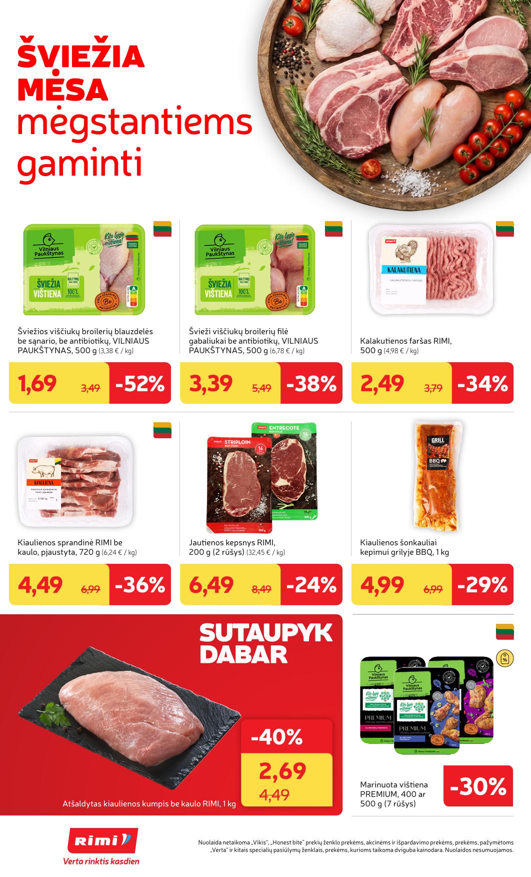 Naujausias RIMI kaininis katalogas 2026.04.07 - 2026.04.13