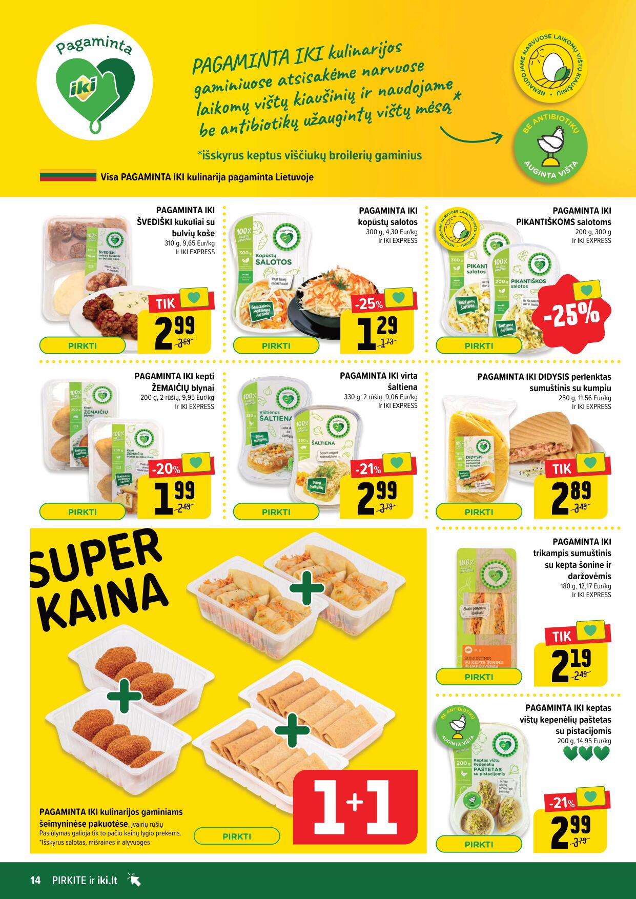 Naujausias IKI kaininis katalogas 2023.08.21 - 2023.08.27