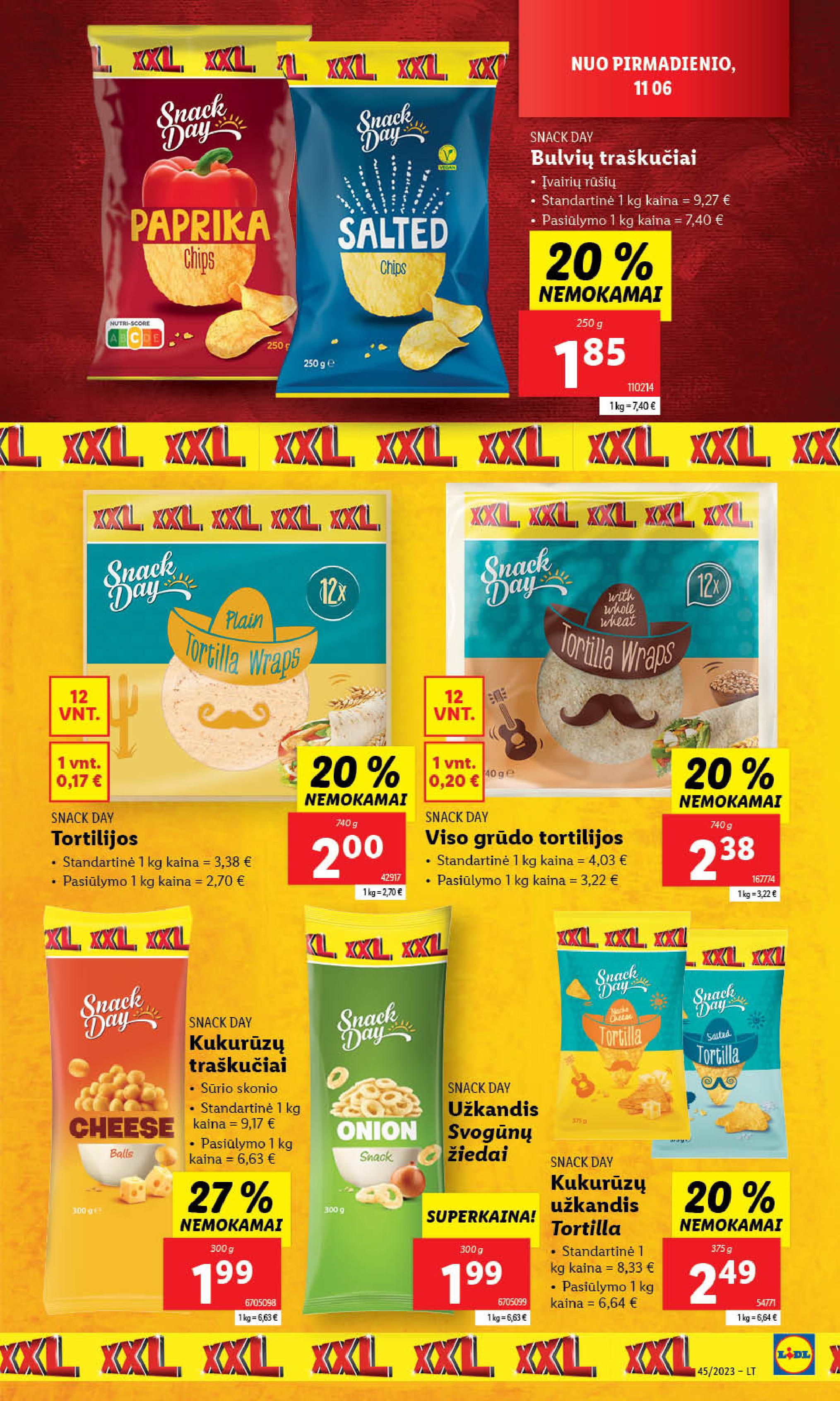 Naujausias LIDL kaininis katalogas 2023.11.06 - 2023.11.12