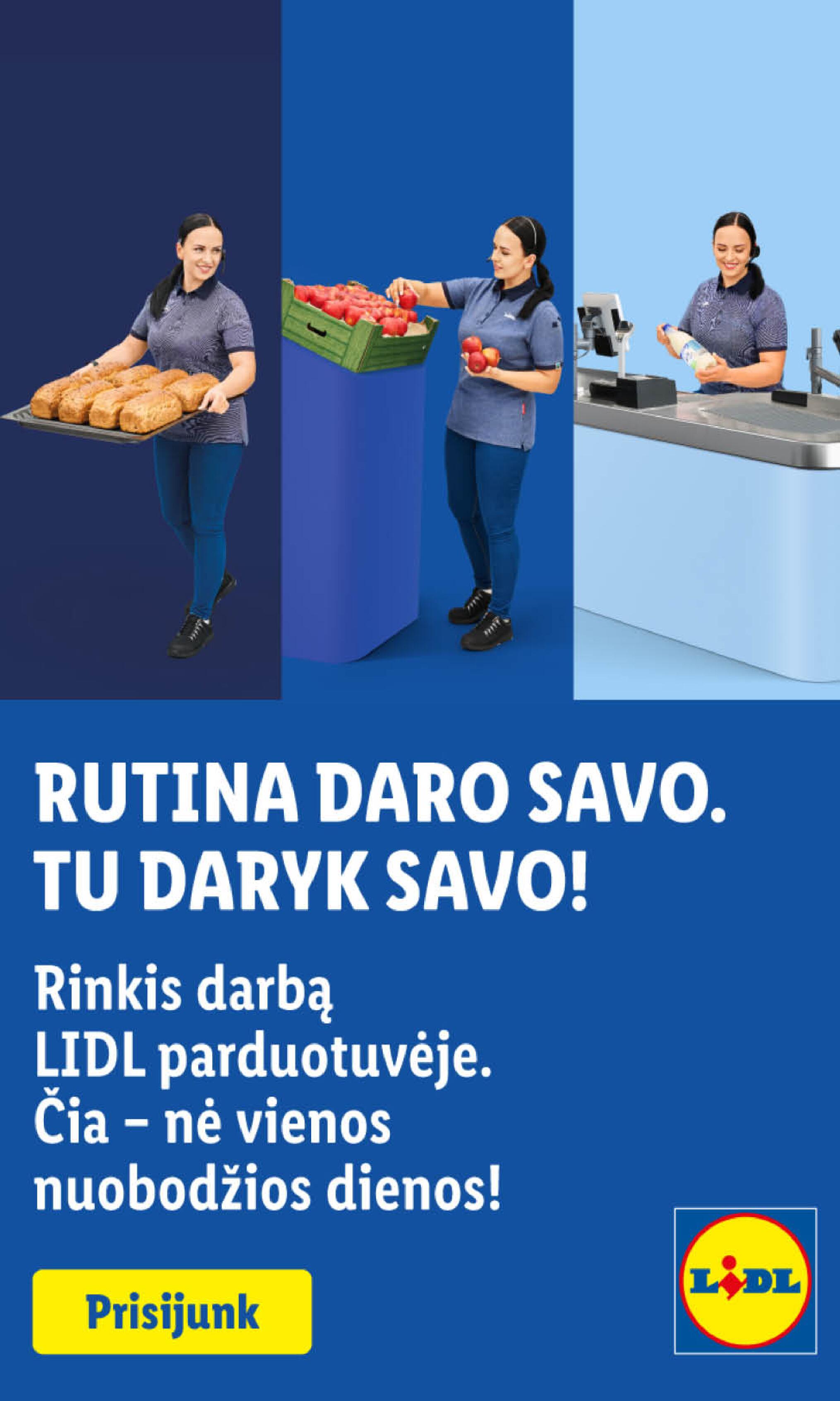 Naujausias LIDL kaininis katalogas 2023.10.09 - 2023.10.15
