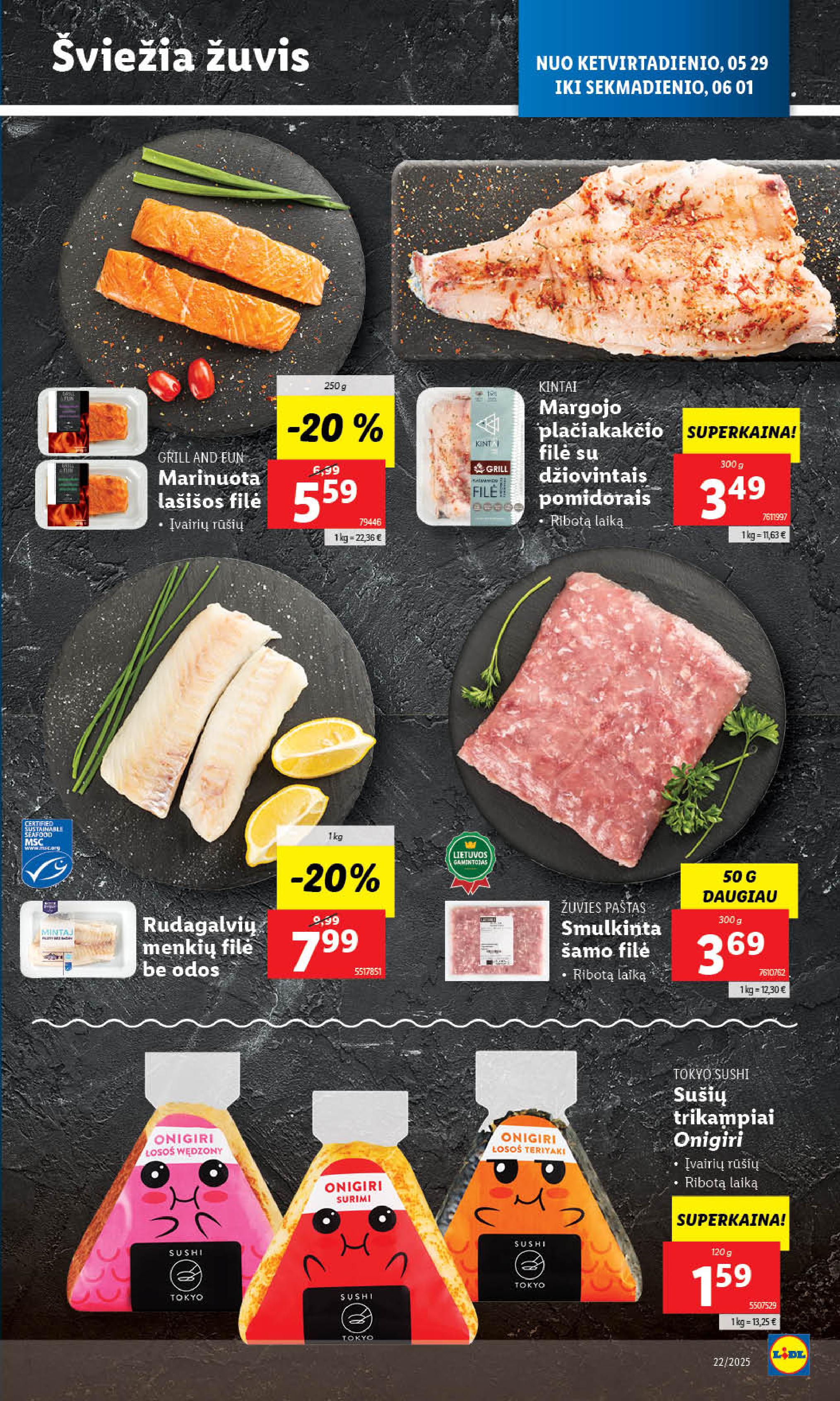 Naujausias LIDL kaininis katalogas 2025.05.26 - 2025.06.01