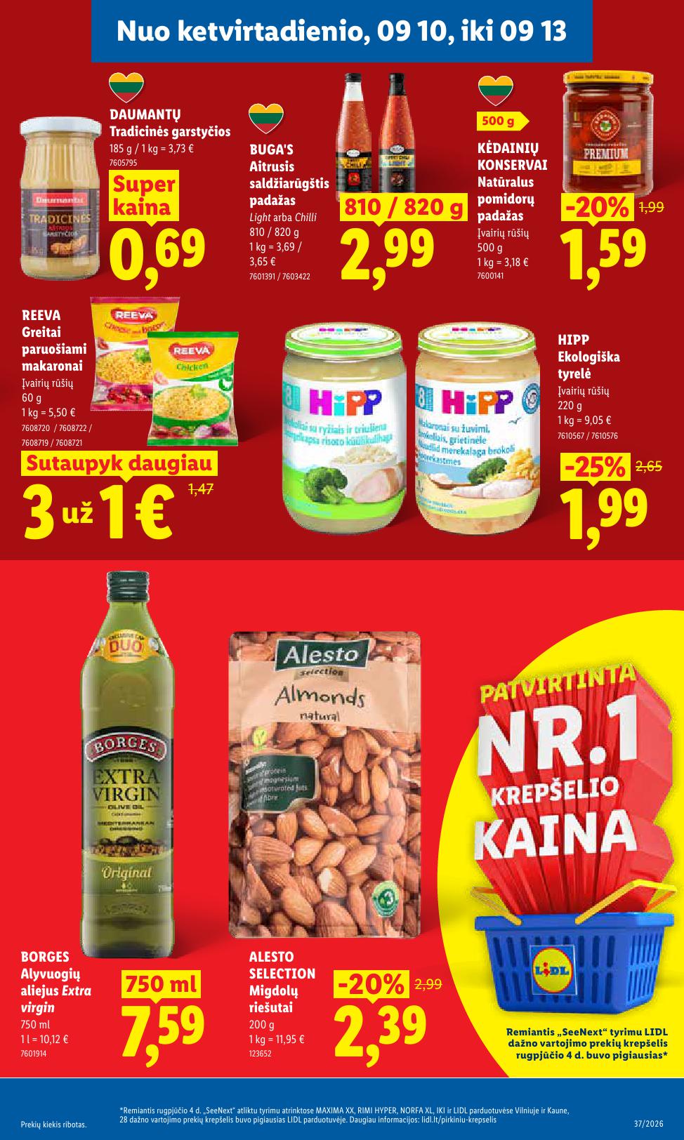 Naujas LIDL leidinys nuo 2026.09.07 iki 2026.09.13