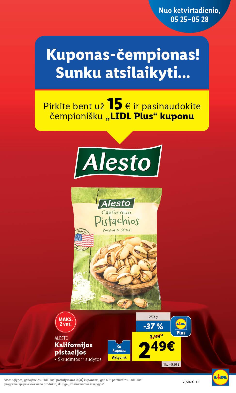 Naujausias LIDL kaininis katalogas 2023.05.22 - 2023.05.28