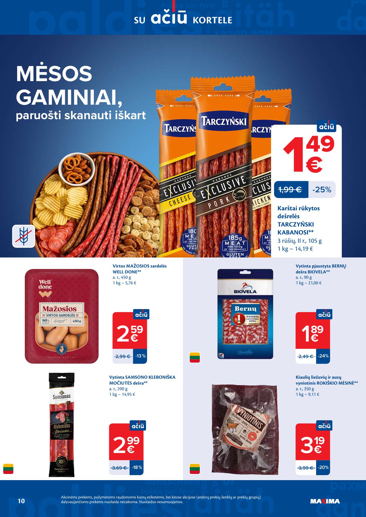 MAXIMA akcijų ir nuolaidų leidinys Nr.16 2026.04.14 - 2026.04.20