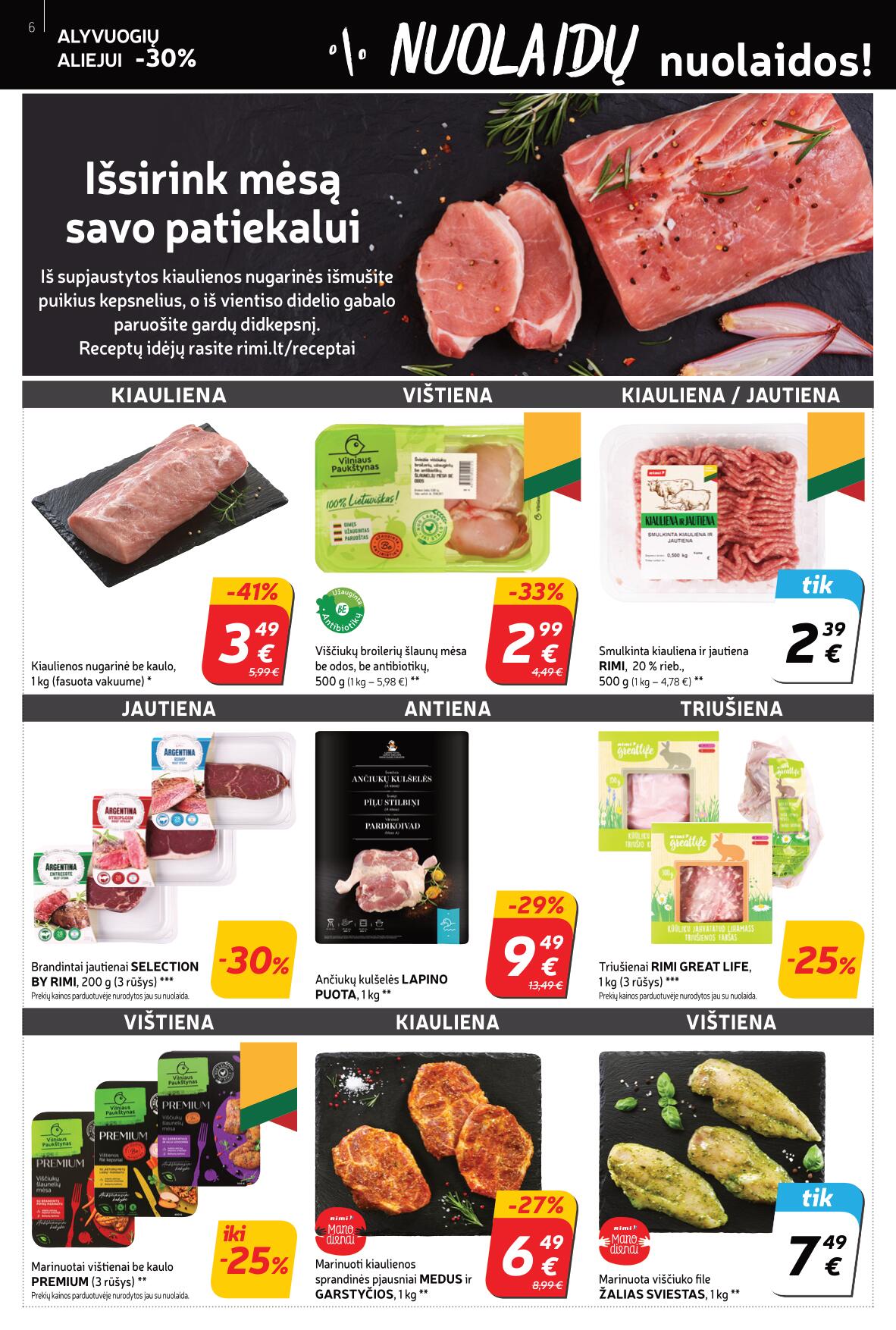 Naujausias RIMI kaininis katalogas 2023.01.17 - 2023.01.23