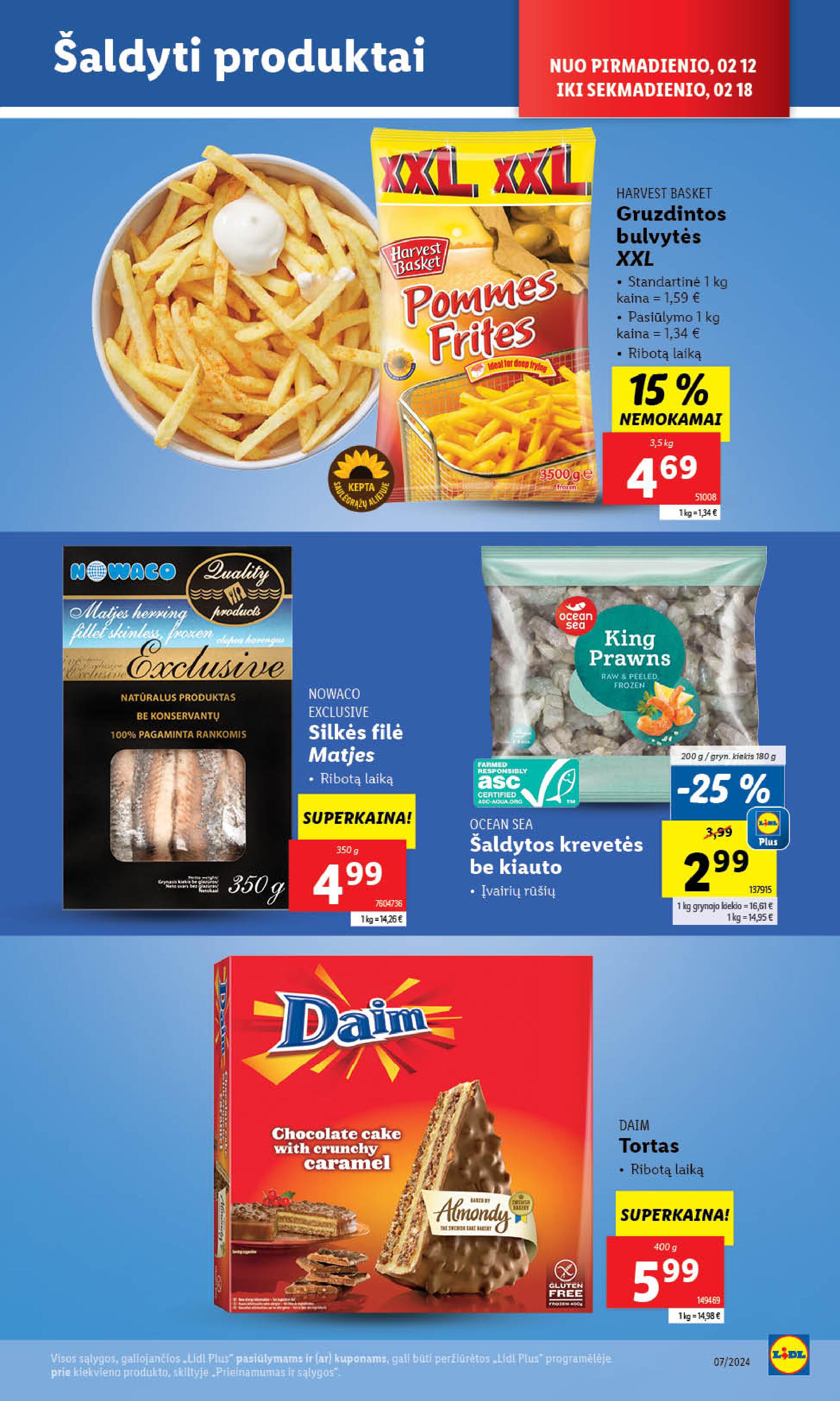Naujausias LIDL kaininis katalogas 2024.02.12 - 2024.02.18