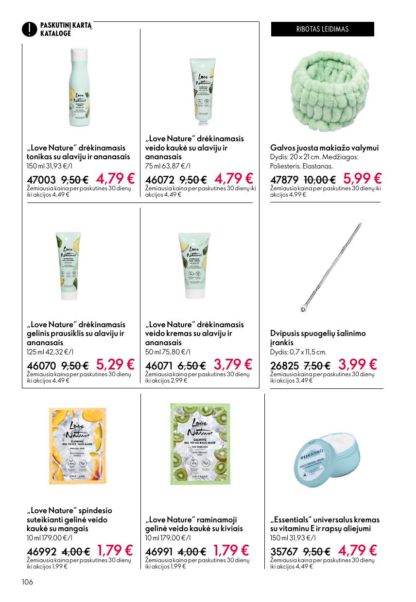 ORIFLAME katalogas galioja 2026.06.03 - 2026.06.23