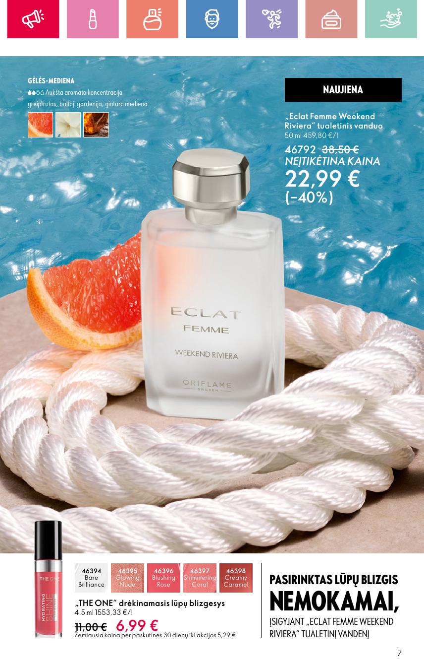 Naujas ORIFLAME katalogas galioja 2025.06.22 - 2025.07.12