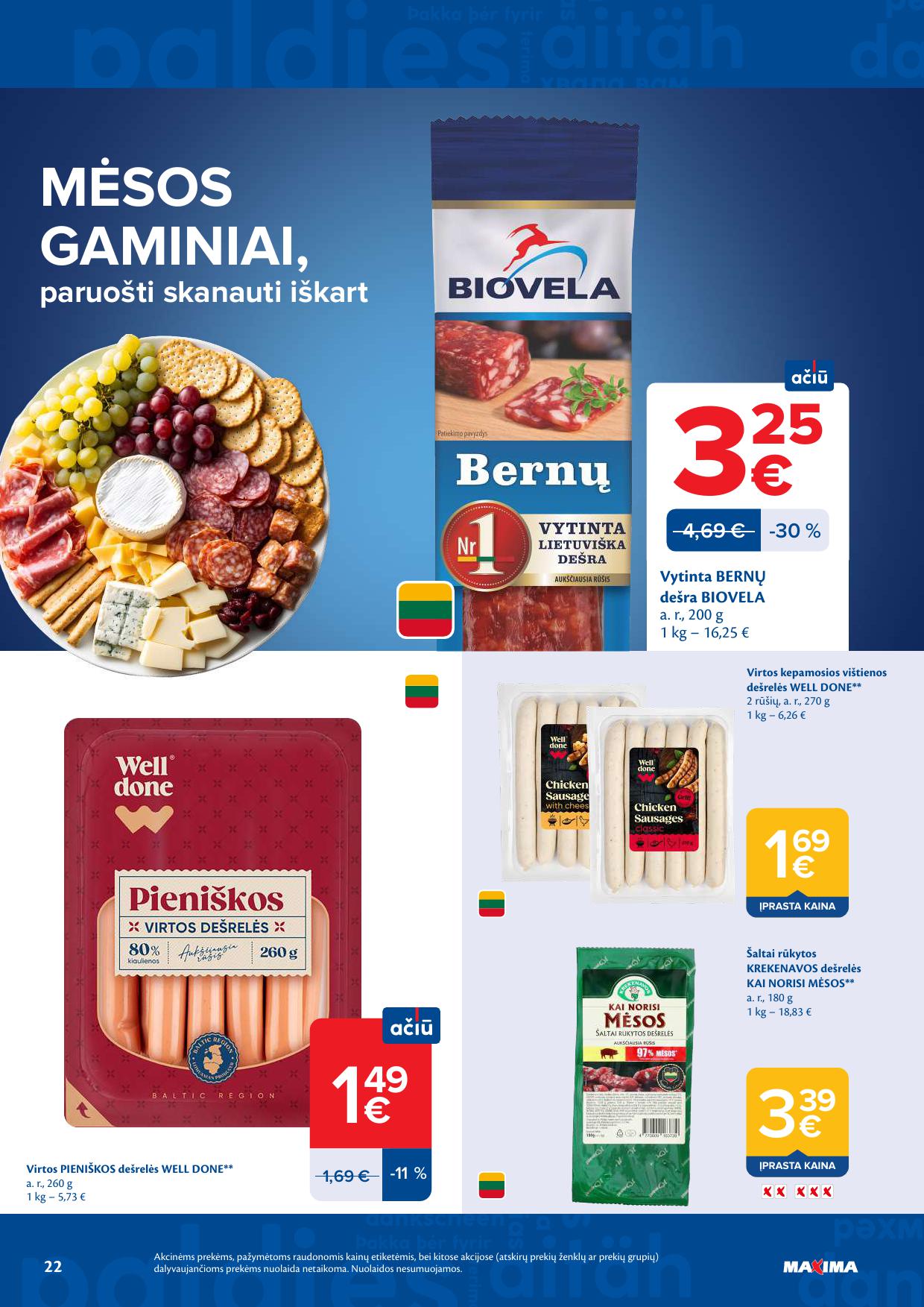 MAXIMA akcijų ir nuolaidų leidinys Nr.20 2026.05.12 - 2026.05.18
