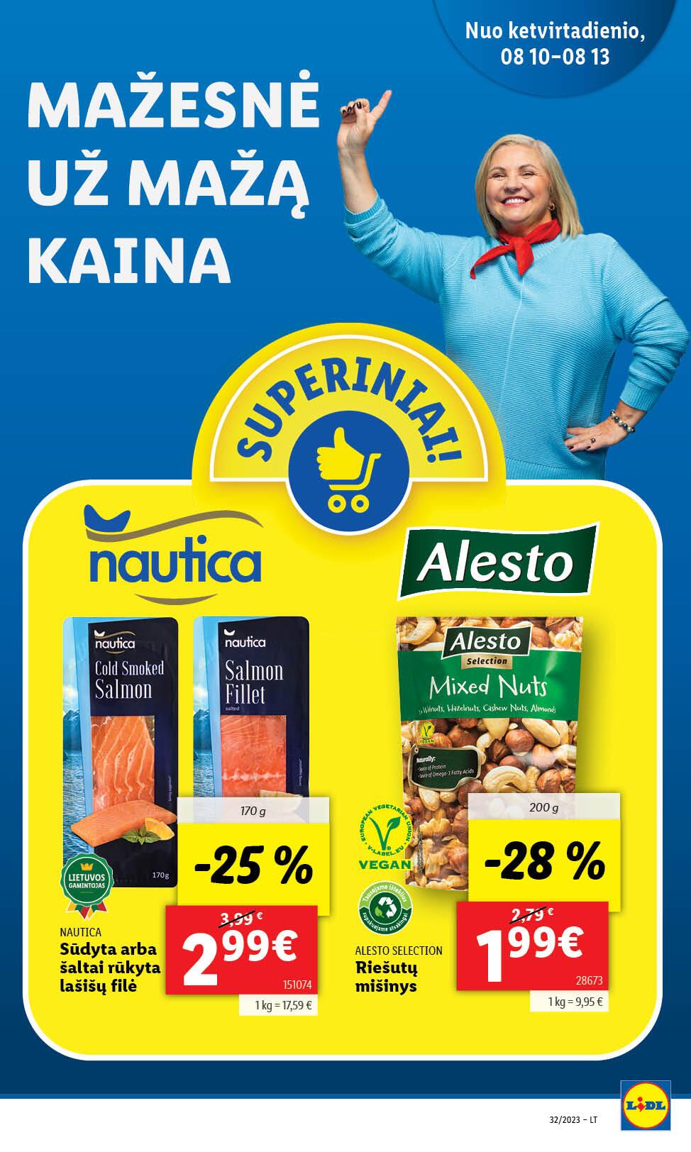 Naujausias LIDL kaininis katalogas 2023.08.07 - 2023.08.13