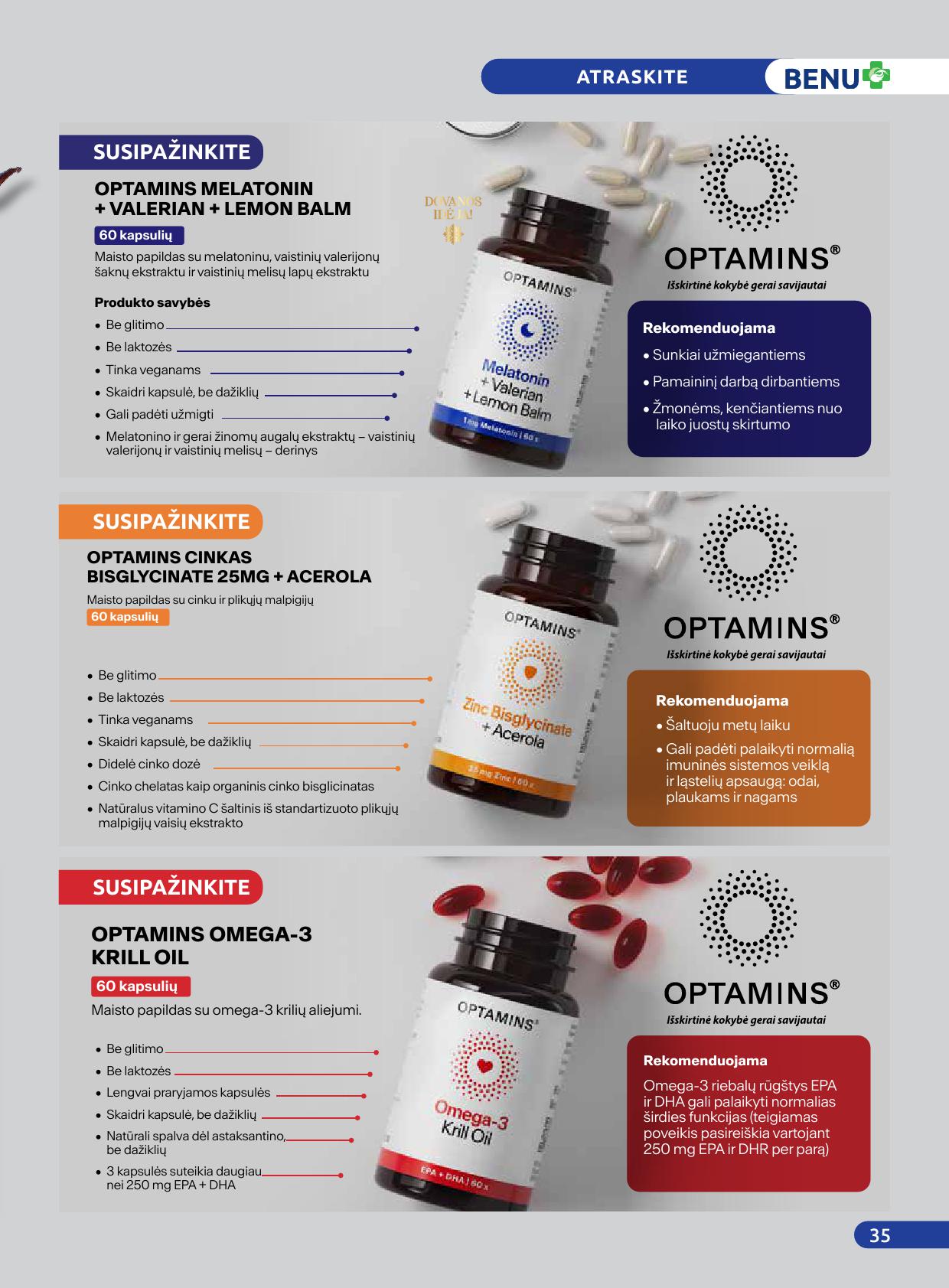 BENU vaistinės akcijų ir nuolaidų leidinys 2026.04.01 - 2026.04.30