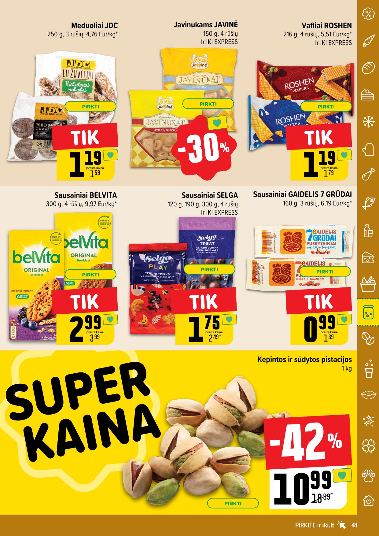 Naujausias IKI kaininis katalogas 2024.10.14 - 2024.10.20