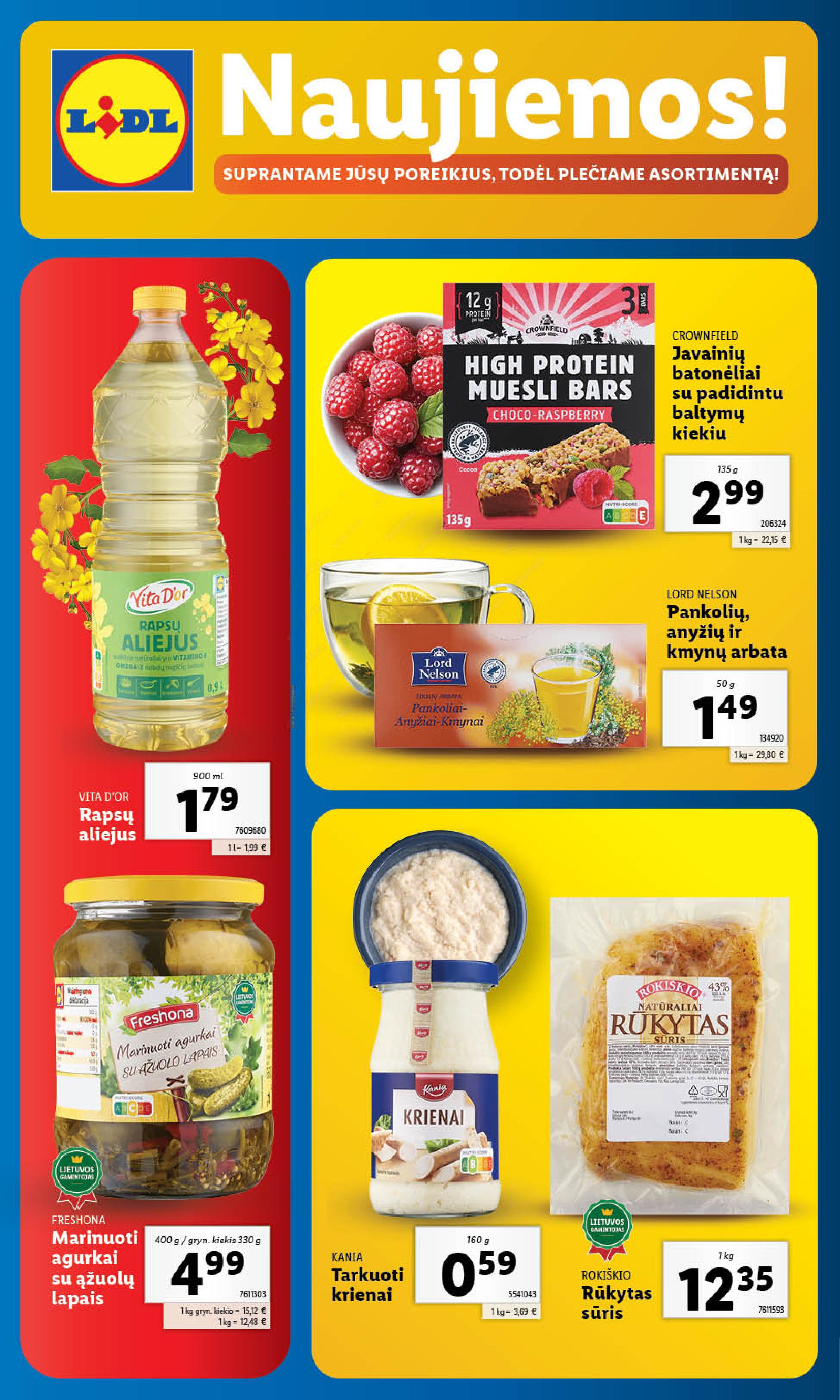 Naujausias LIDL kaininis katalogas 2025.03.31 - 2025.04.06