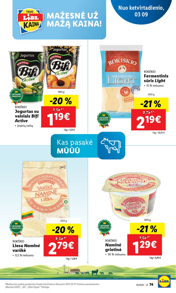 Naujausias LIDL kaininis katalogas 2023.03.06 - 2023.03.12