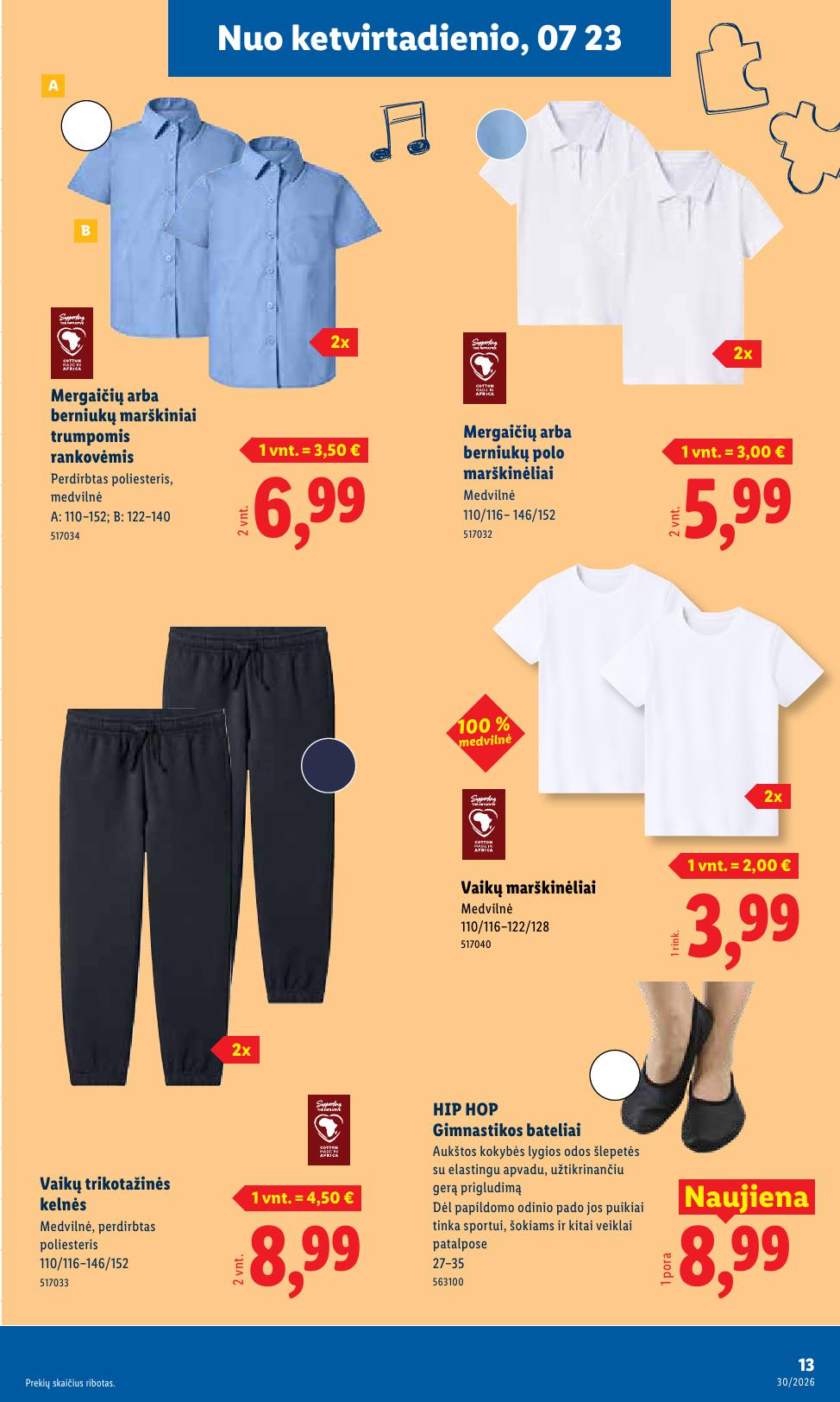LIDL ne maisto prekių leidinys 2026.07.20 - 2026.07.26