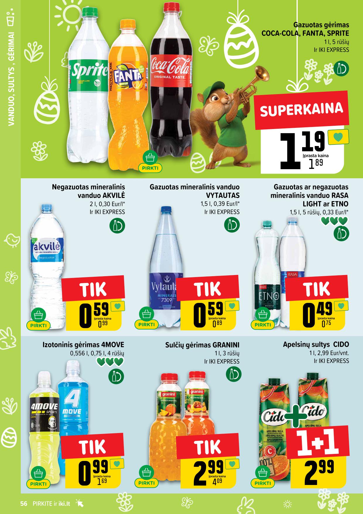 Naujausias IKI kaininis katalogas 2026.03.16 - 2026.03.22
