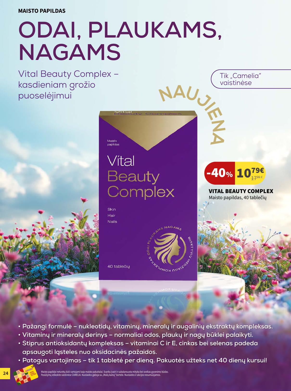Naujas CAMELIA leidinys nuo 2026.09.01 iki 2026.09.30