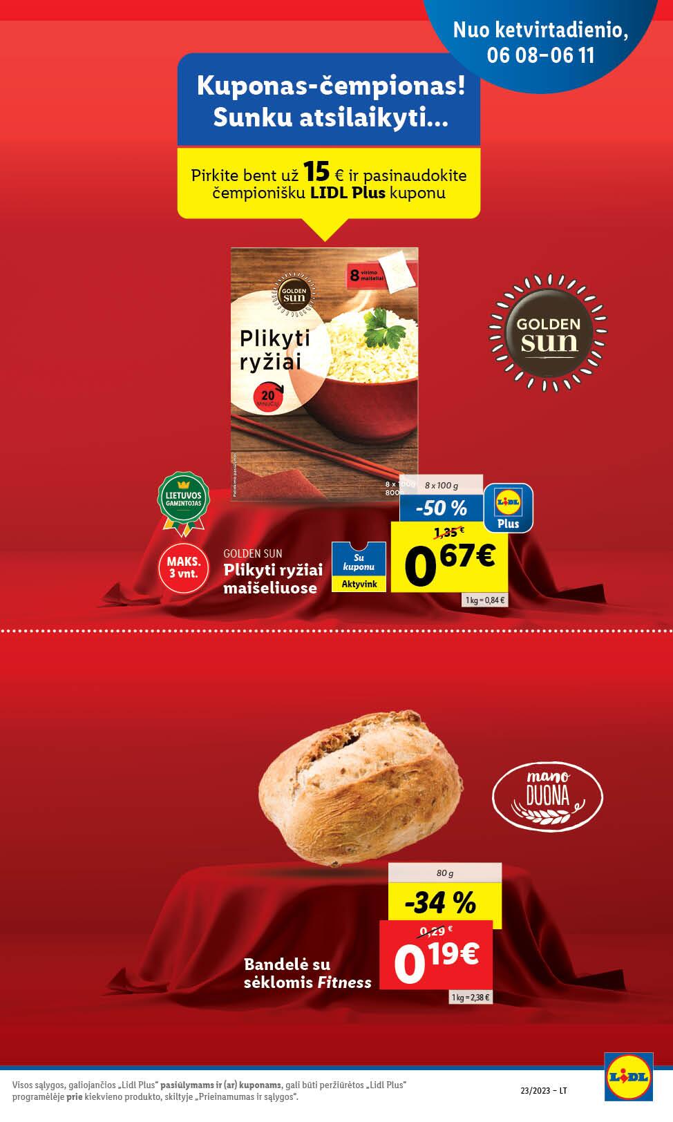 Naujausias LIDL kaininis katalogas 2023.06.05 - 2023.06.11