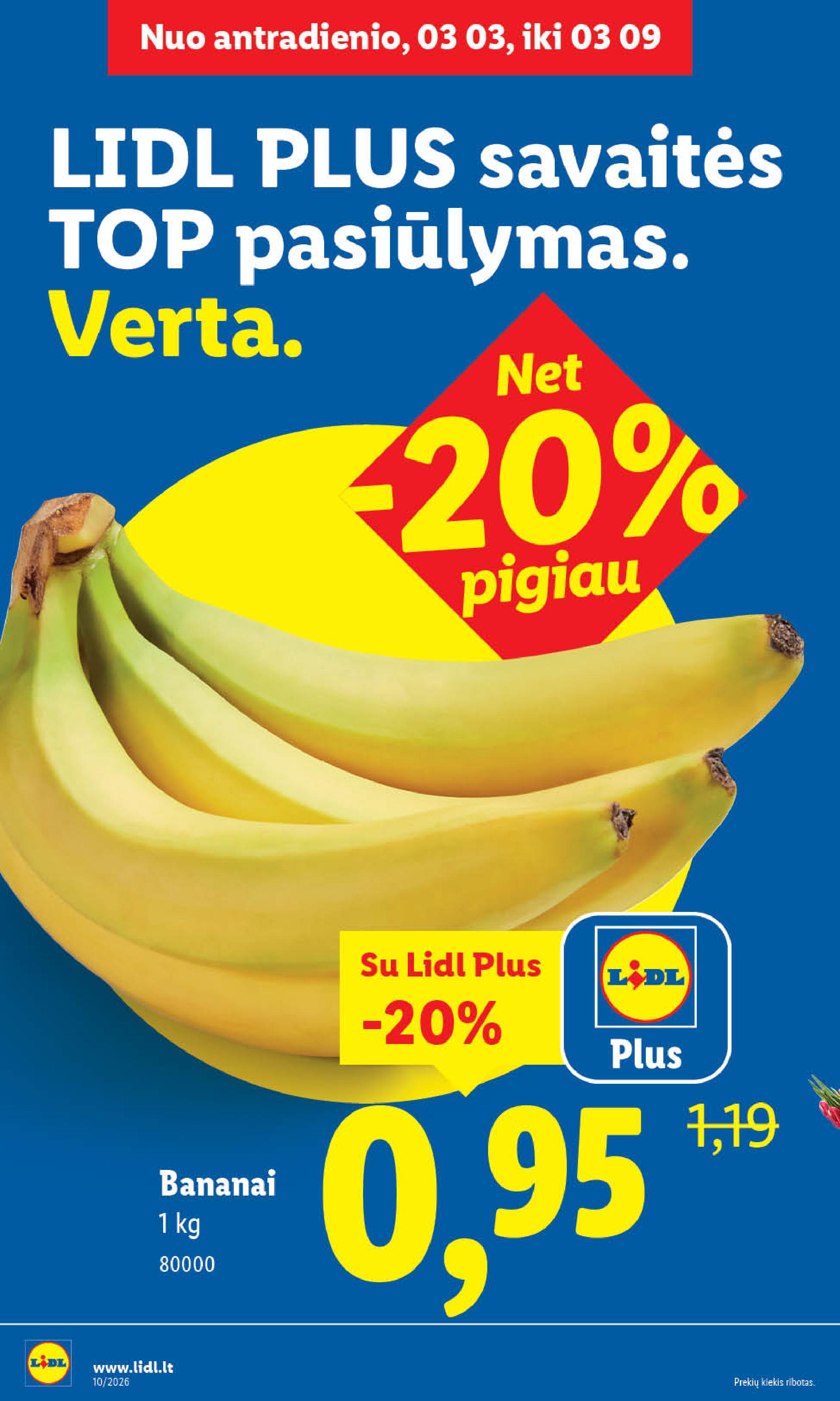 Naujausias LIDL kaininis katalogas 2026.03.02 - 2026.03.08