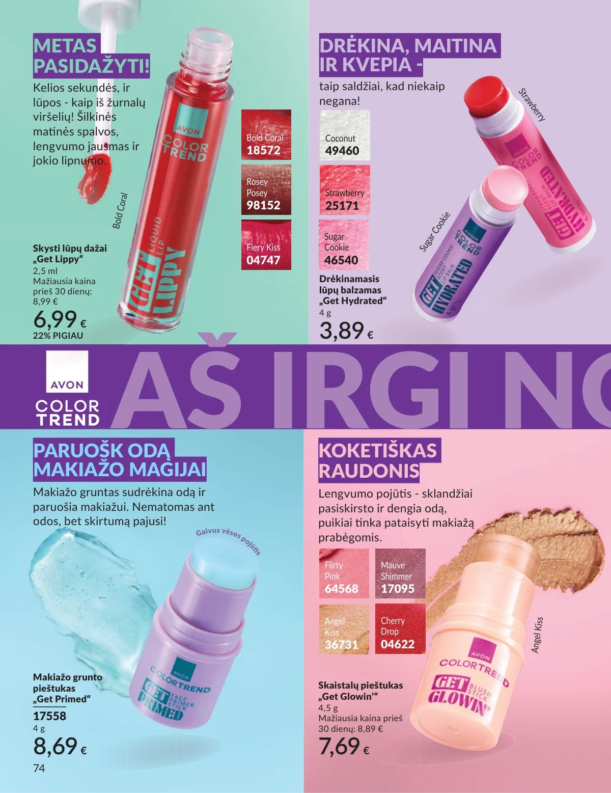 Naujas AVON katalogas galioja 2026.02.01 - 2026.02.28