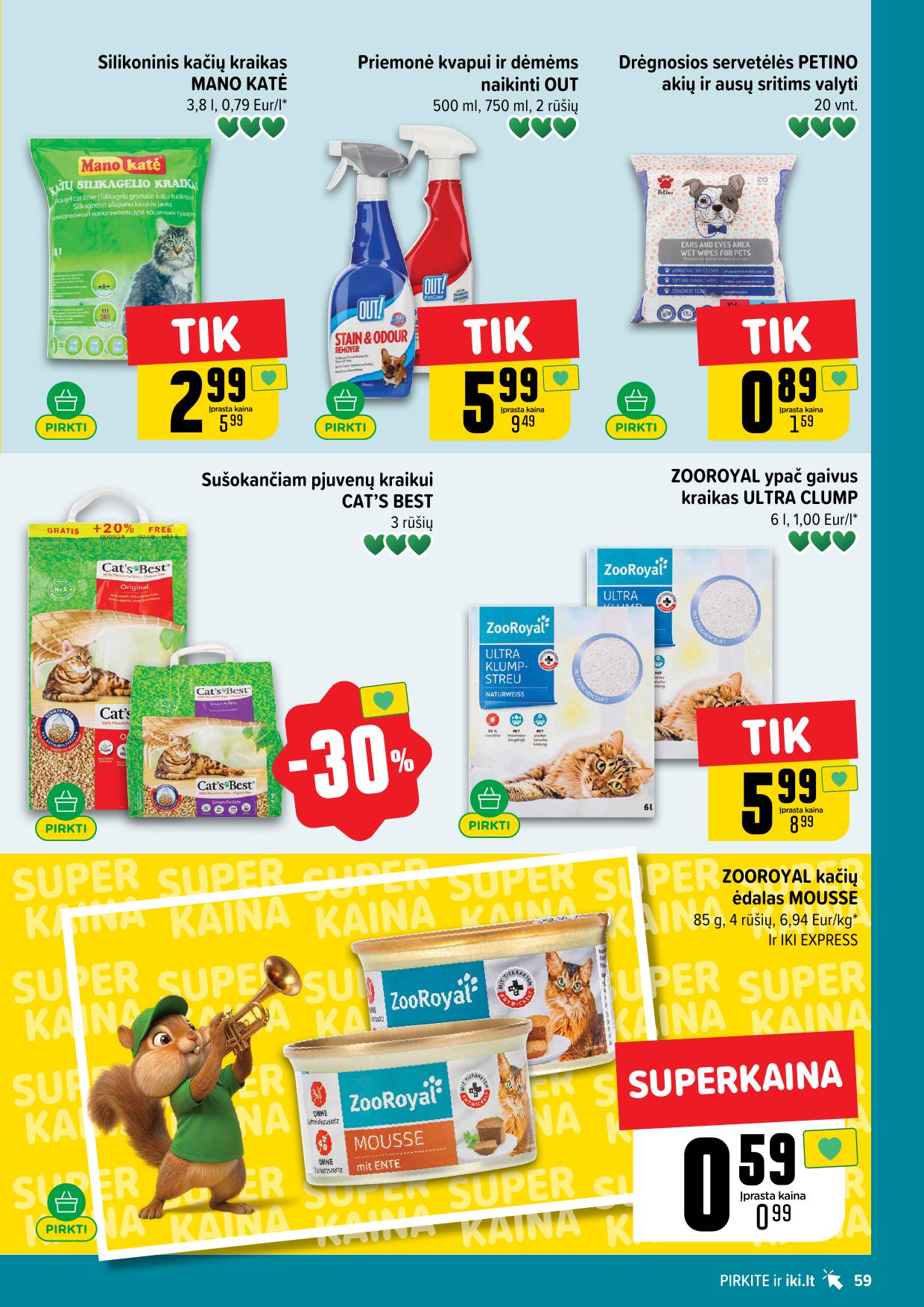 Naujausias IKI kaininis katalogas 2026.04.06 - 2026.04.12