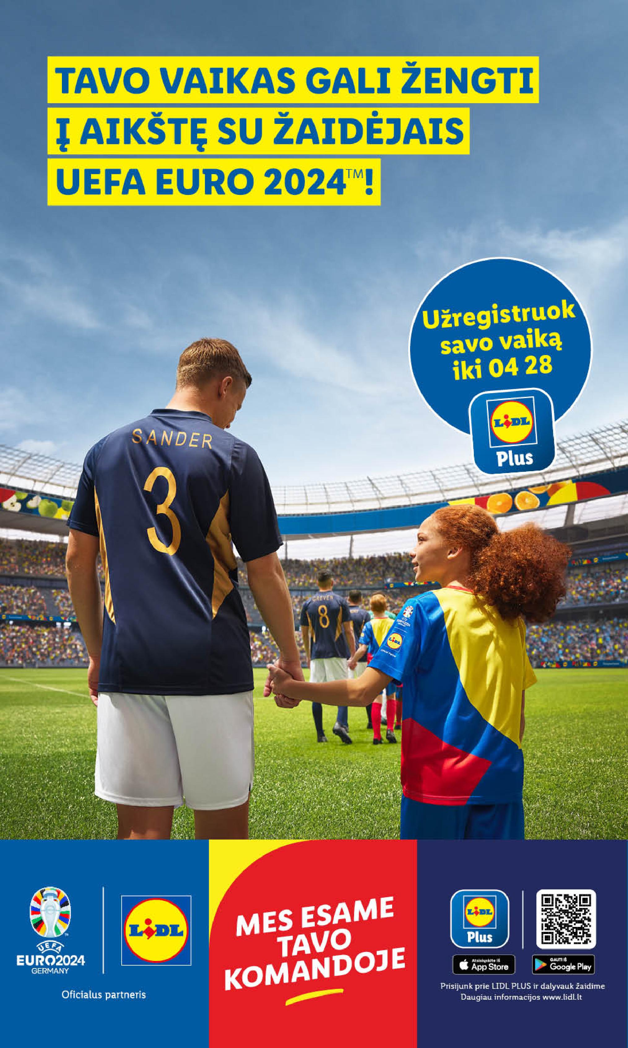 Naujausias LIDL kaininis katalogas 2024.04.15 - 2024.04.21