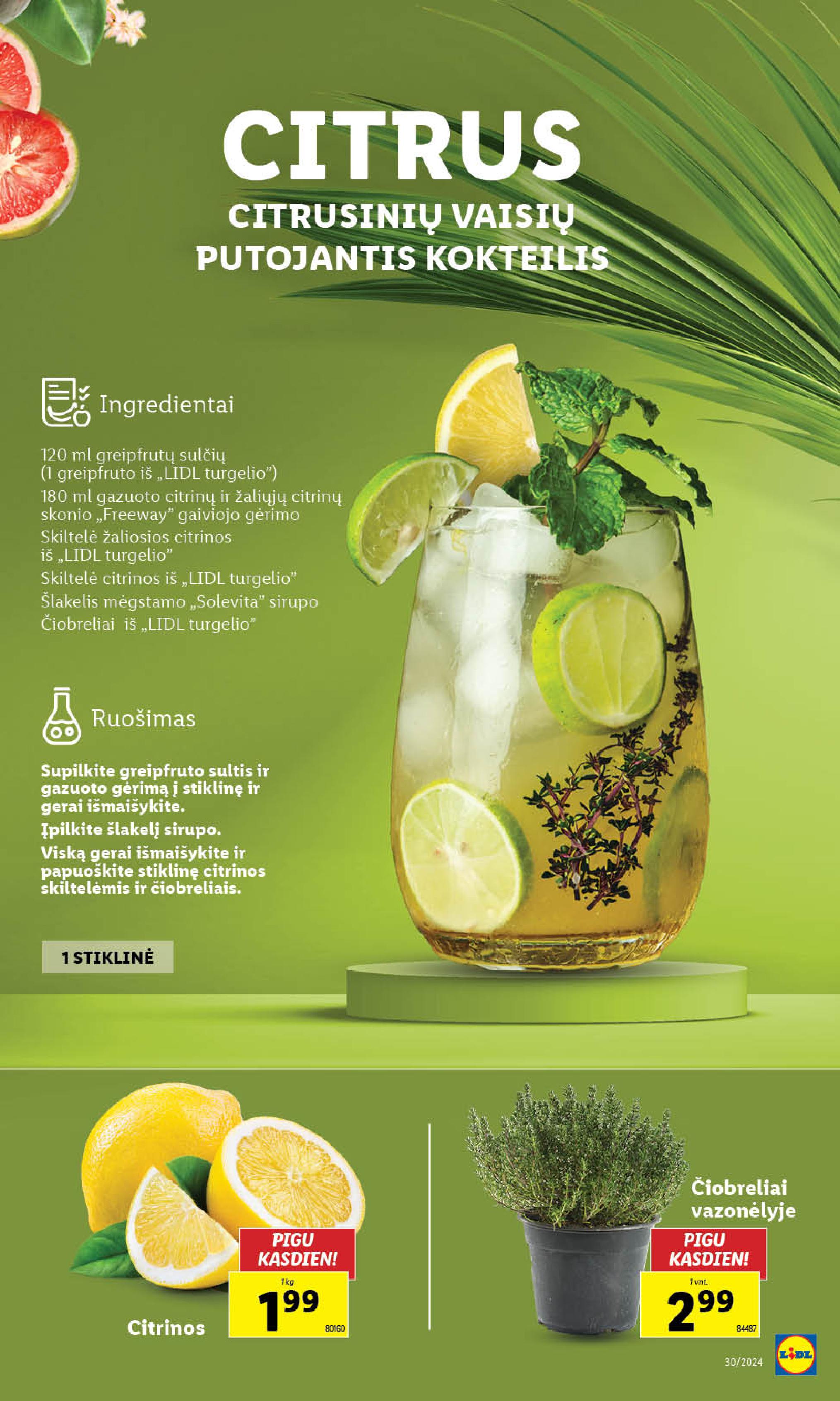 Naujausias LIDL kaininis katalogas 2024.07.22 - 2024.07.28
