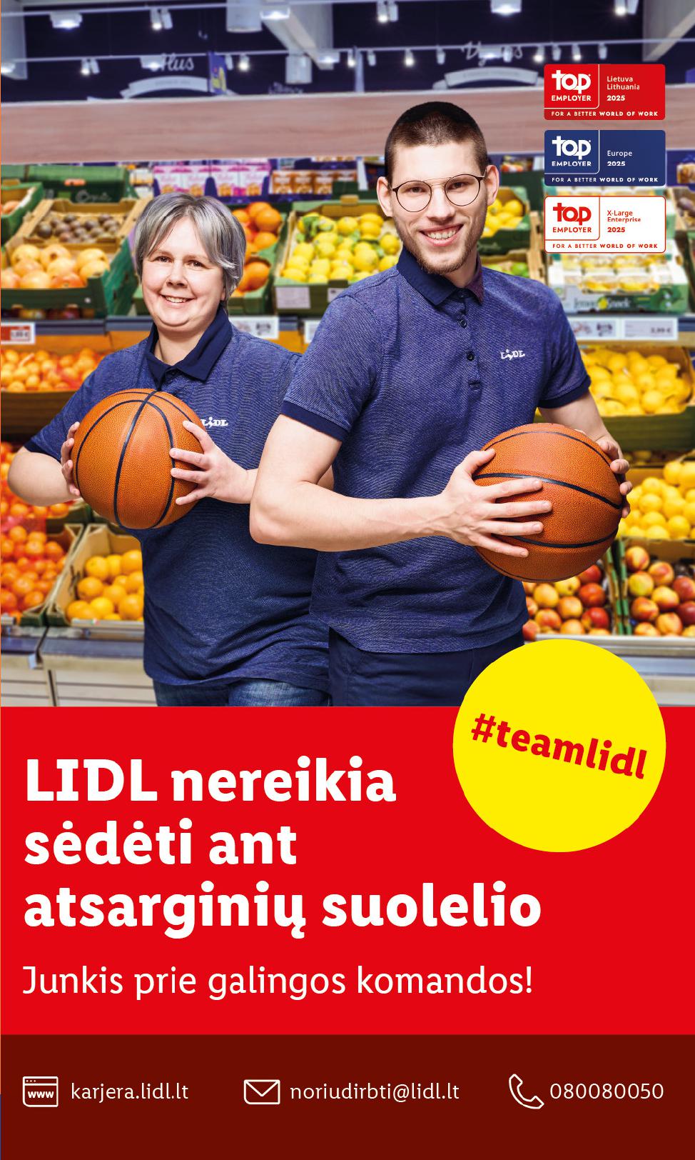 LIDL ne maisto prekių leidinys 2025.06.09 - 2025.06.15