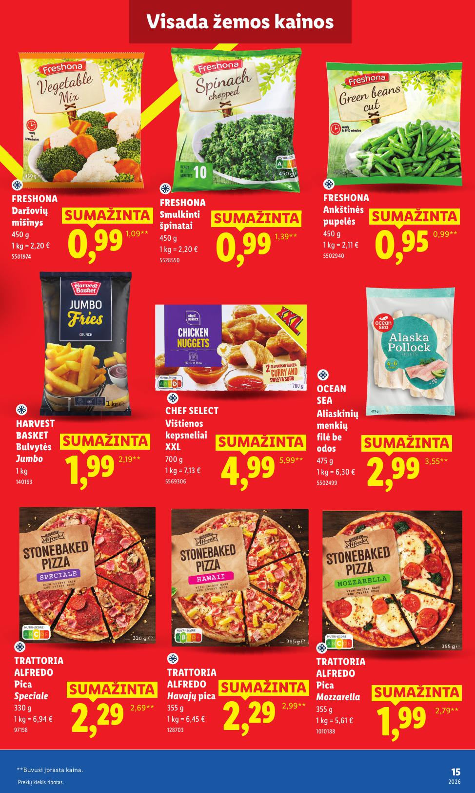 LIDL nuolaidų katalogas "Nr.1 Pažadas Jums"