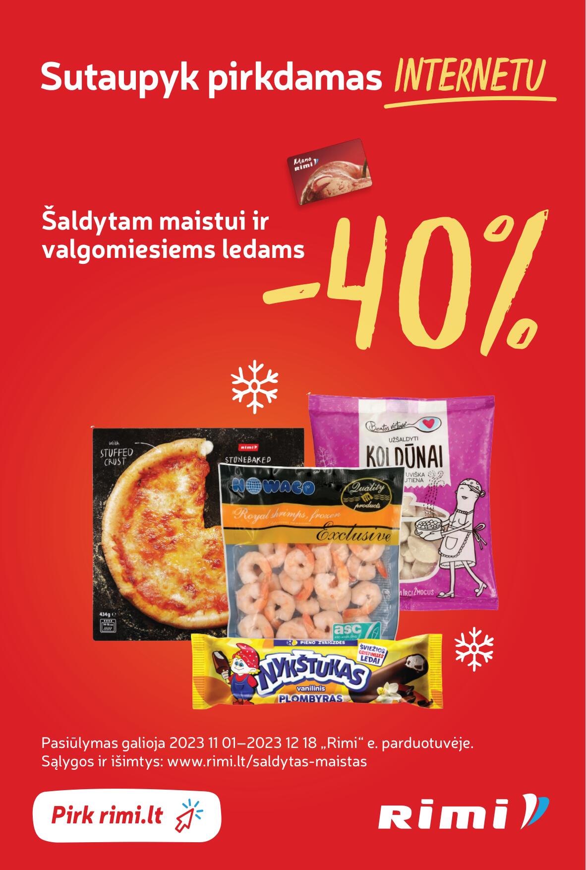 Naujausias RIMI kaininis katalogas 2023.11.14 - 2023.11.20