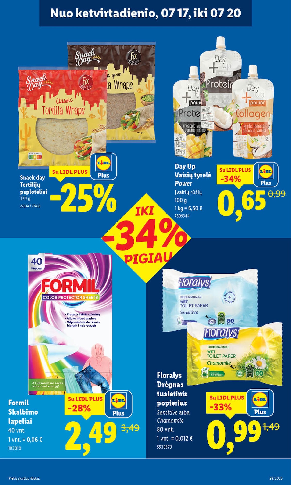 Naujausias LIDL kaininis katalogas 2025.07.14 - 2025.07.20