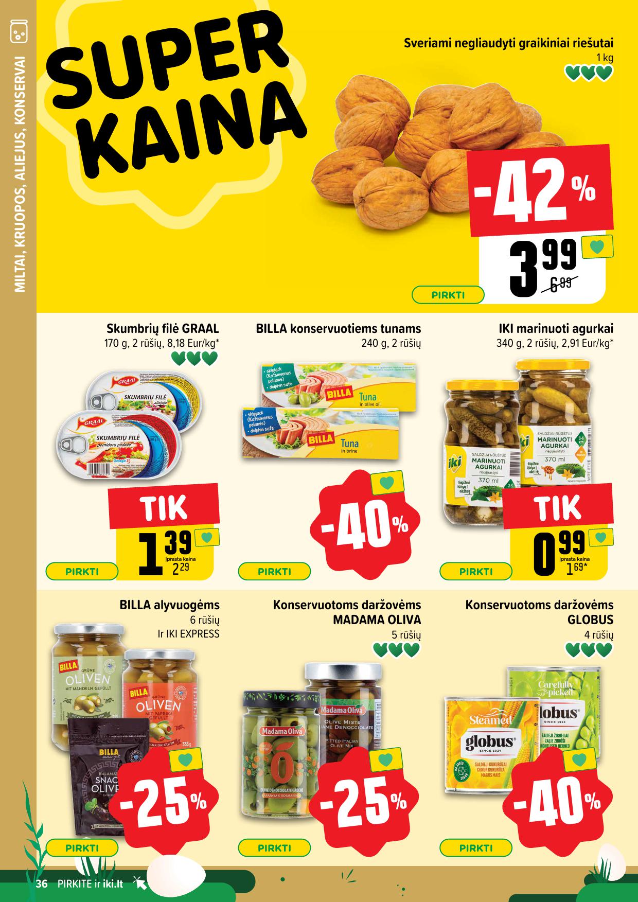Naujausias IKI kaininis katalogas 2025.04.07 - 2025.04.13