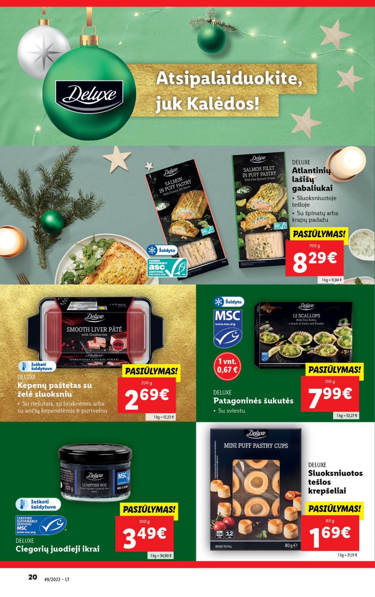 Naujausias LIDL kaininis katalogas 2022.12.05 - 2022.12.11