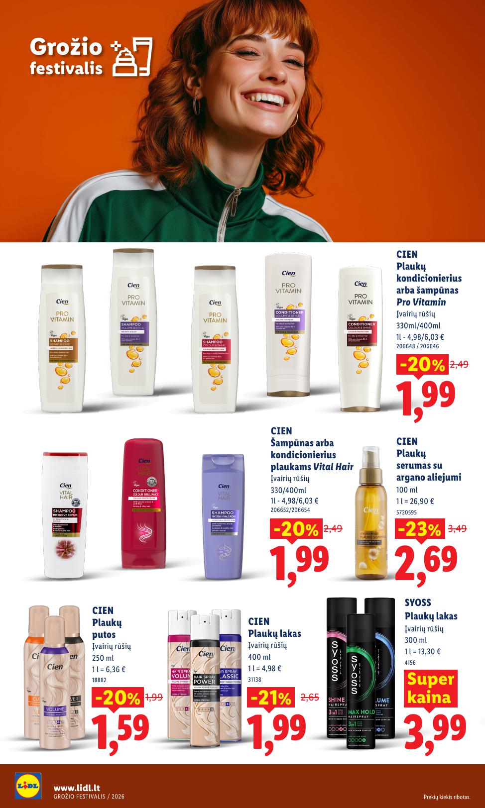 Naujausias LIDL kaininis katalogas 2026.05.04 - 2026.05.10