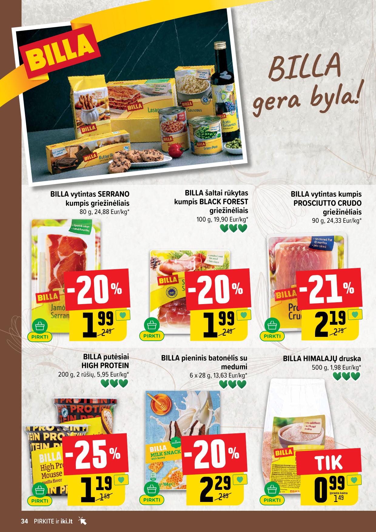 Naujausias IKI kaininis katalogas 2026.02.16 - 2026.02.22